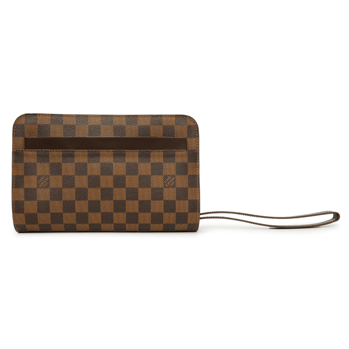 Louis Vuitton Damier Ebene Pochette Saint Louis Clutch Handbags Louis Vuitton