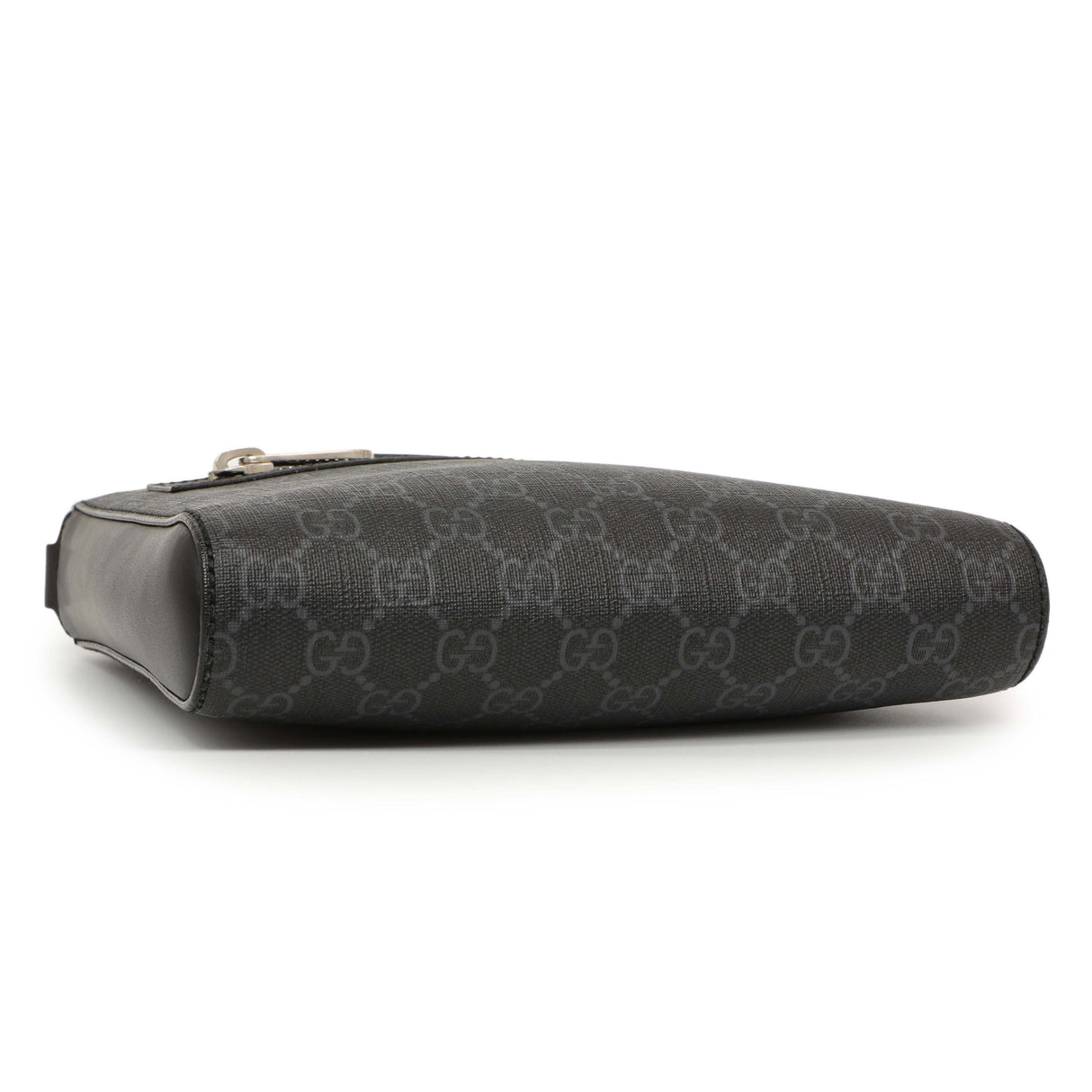 Gucci GG Supreme Monogram Web Small Flat Messenger Bag Handbags Gucci