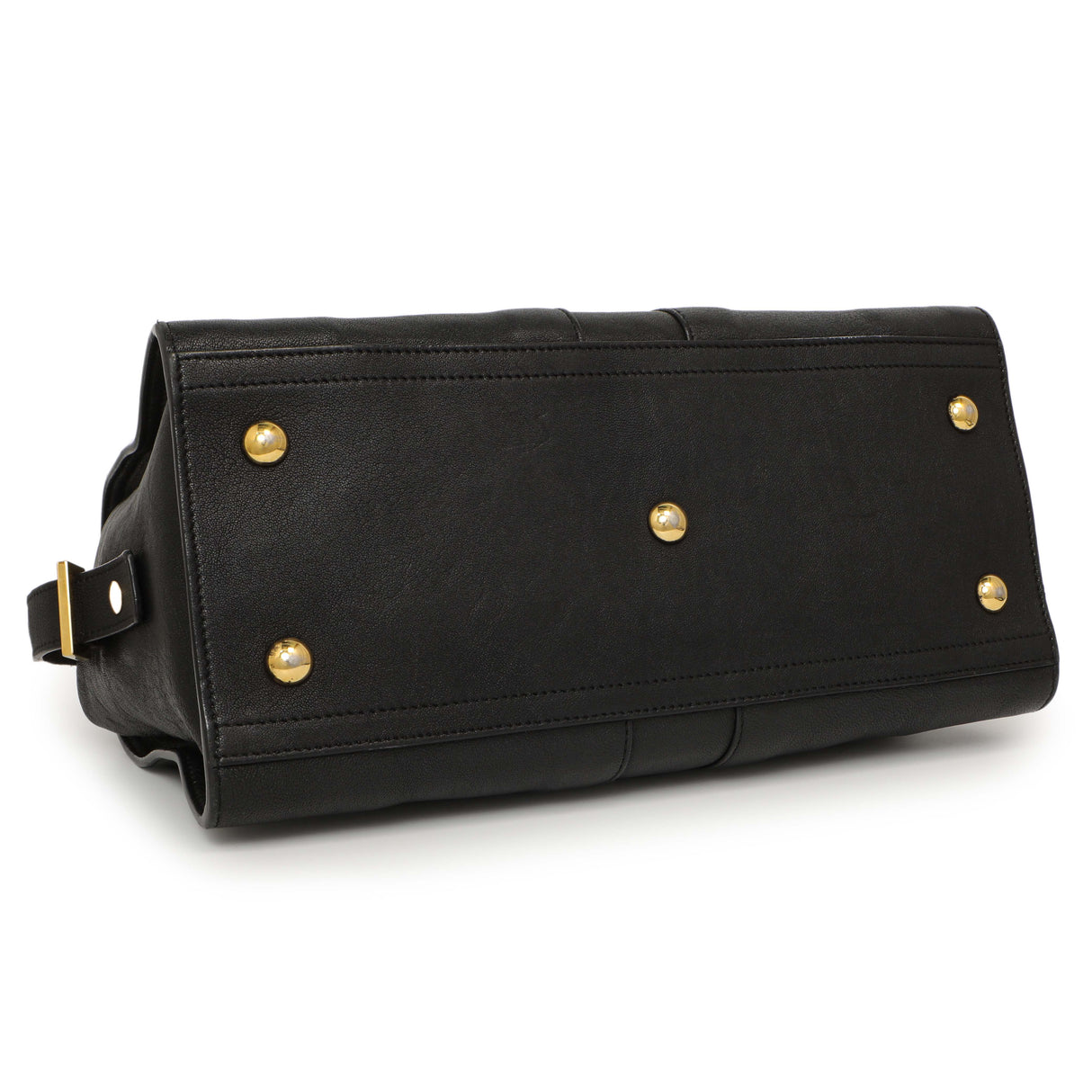 Saint Laurent Black Sheepskin Small Cabas Chyc Handbags Saint Laurent