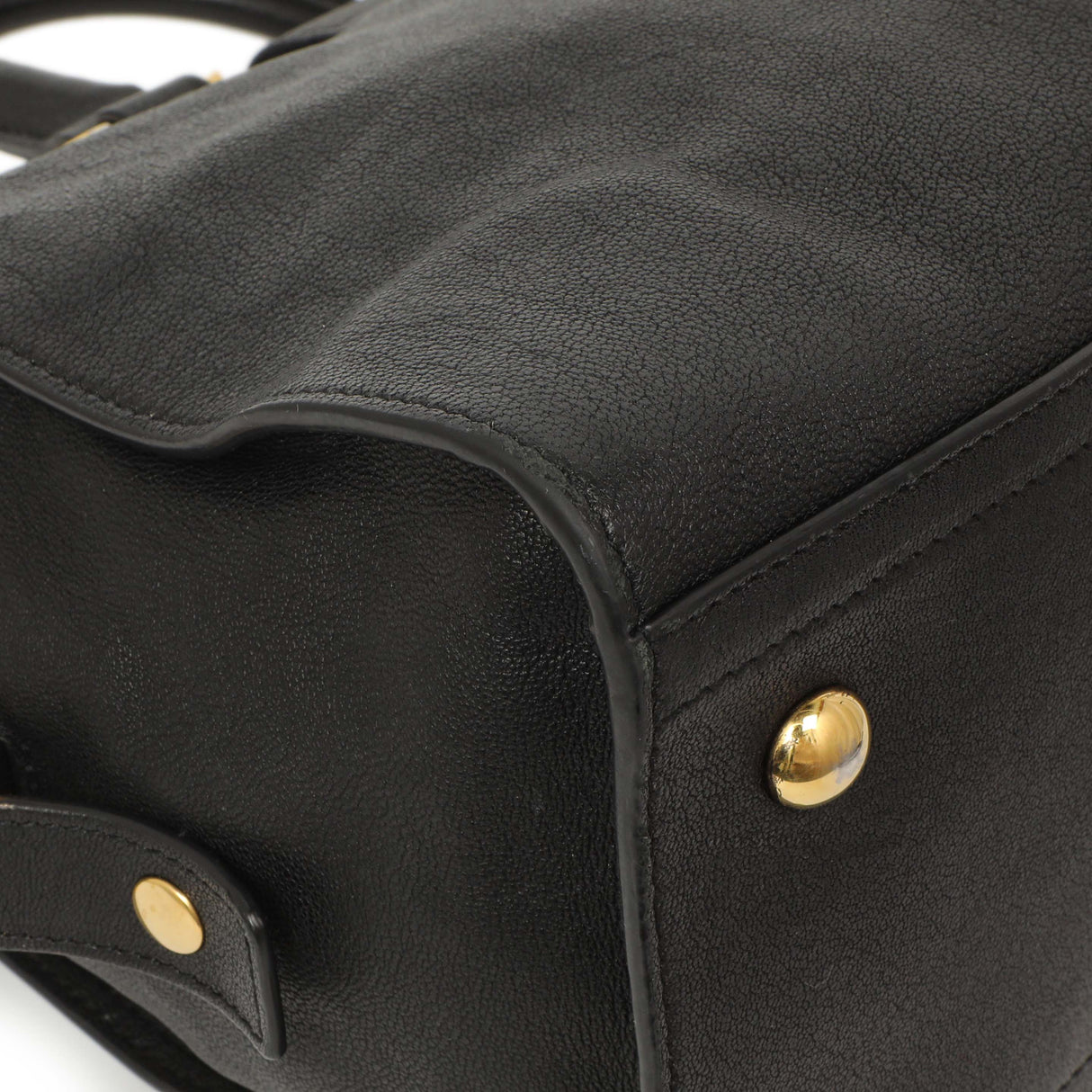 Saint Laurent Black Sheepskin Small Cabas Chyc Handbags Saint Laurent