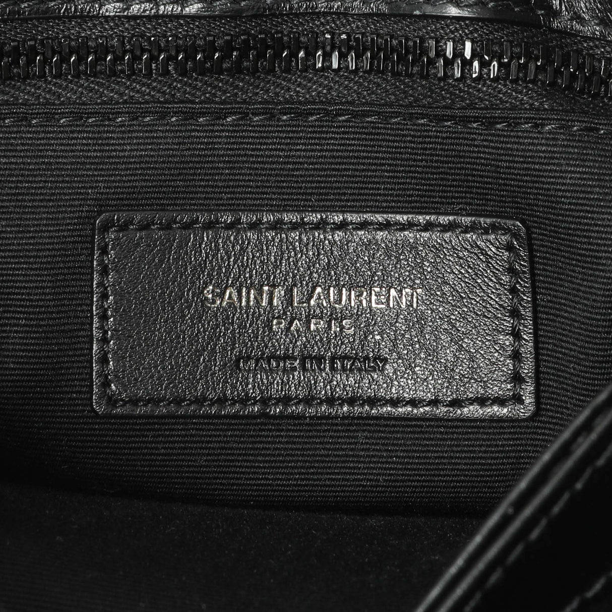 Saint Laurent Black Calfskin Monogram Toy Loulou Crossbody Handbags Saint Laurent