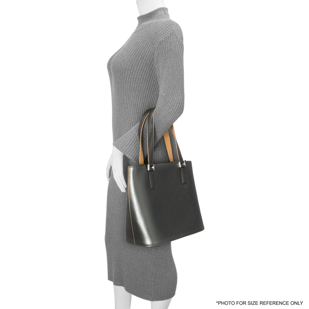 Louis Vuitton Grey Mat Monogram Stockton Handbags Louis Vuitton