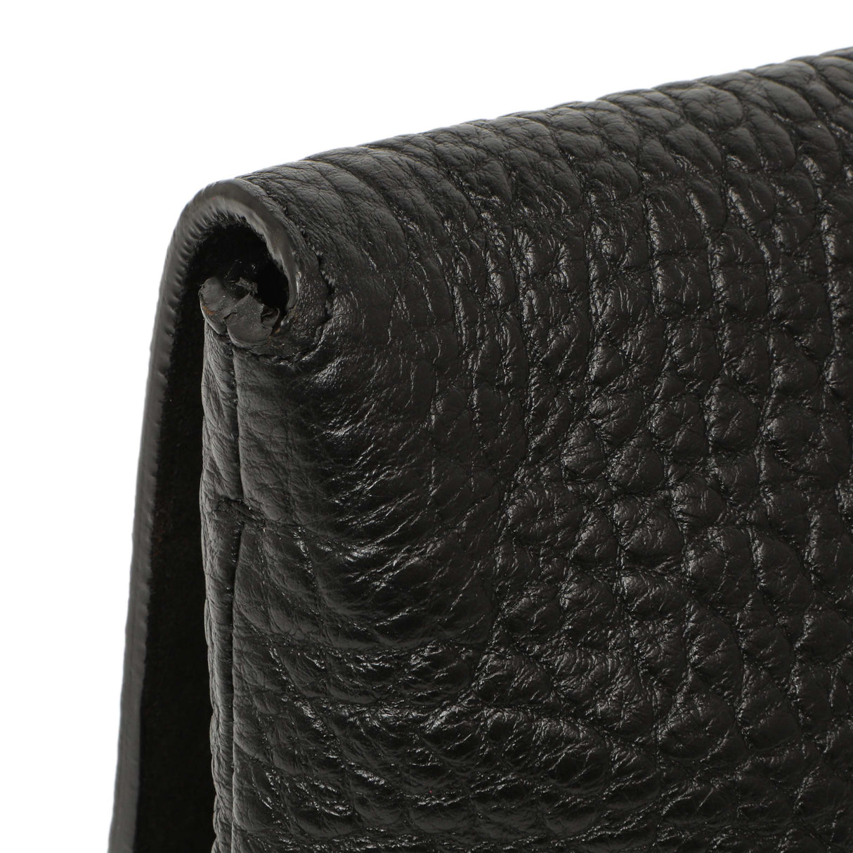 Burberry Black Grained Calfskin Mildenhall Crossbody Handbags Burberry