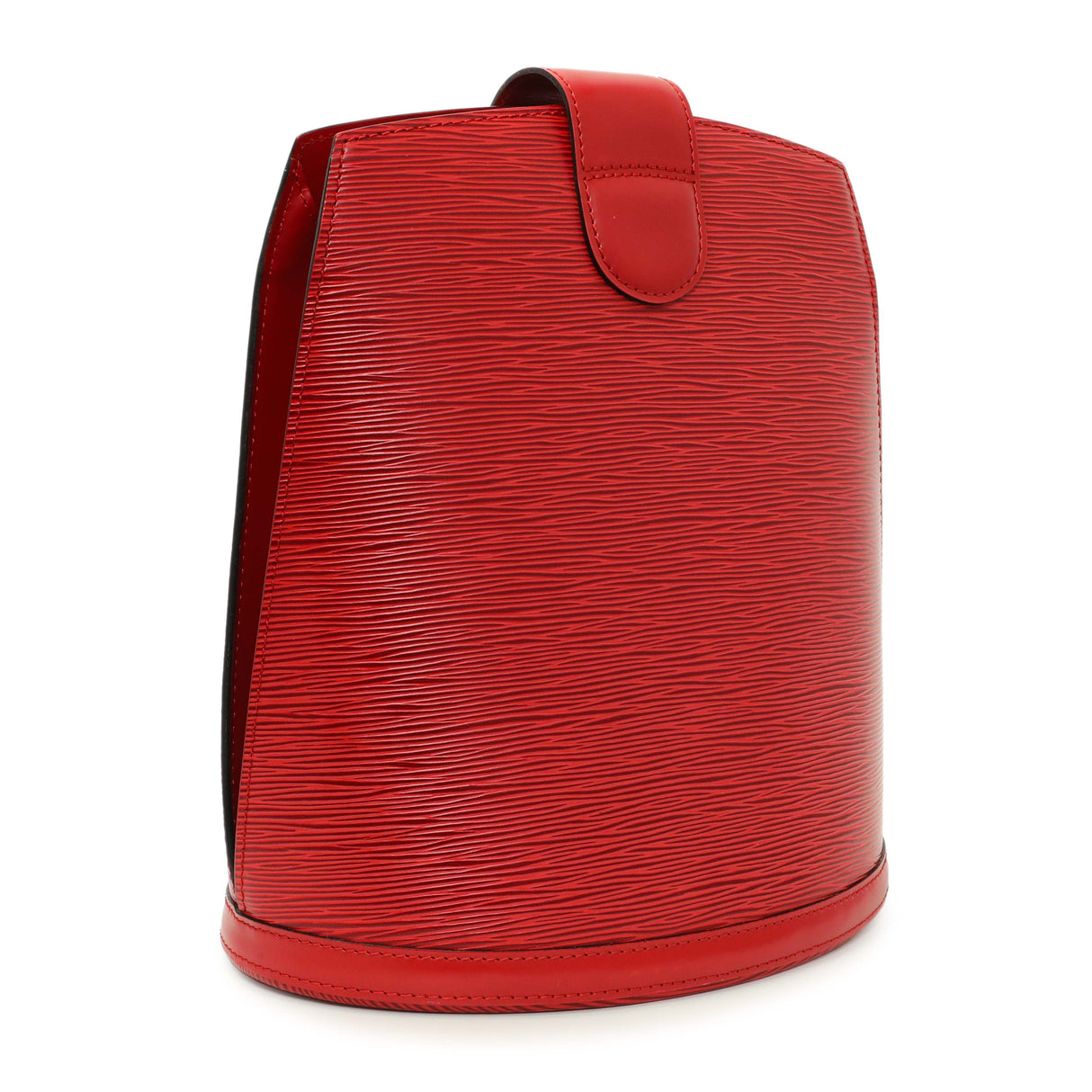 Louis Vuitton Castillan Red Epi Cluny Handbags Louis Vuitton