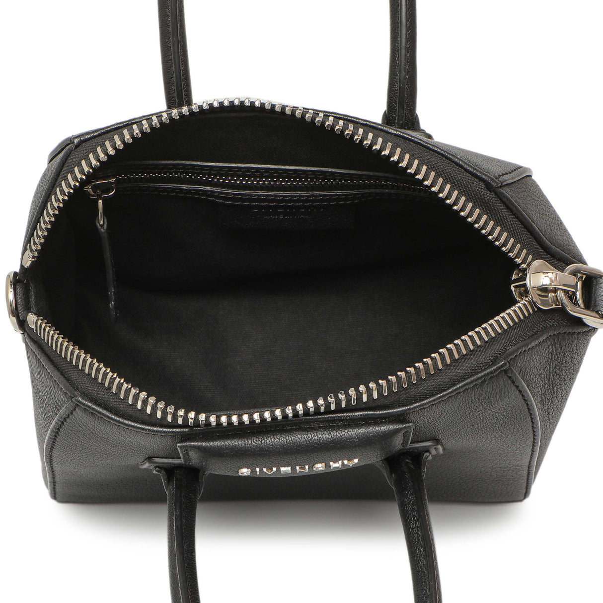 Givenchy Black Sugar Goatskin Mini Antigona Handbags Givenchy
