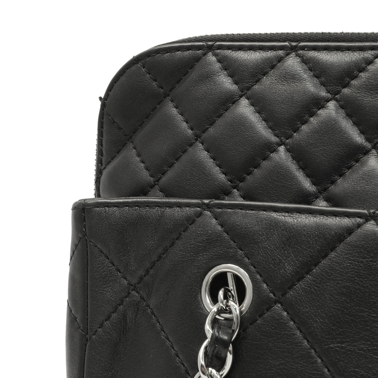Chanel Black Quilted Calfskin In The Business Camera Bag Handbags Chanel