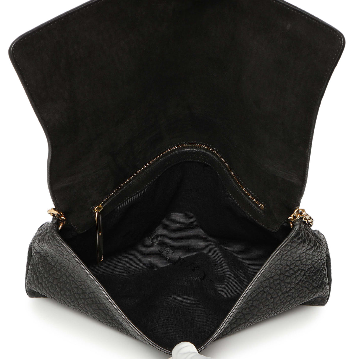 Burberry Black Grained Calfskin Mildenhall Crossbody Handbags Burberry