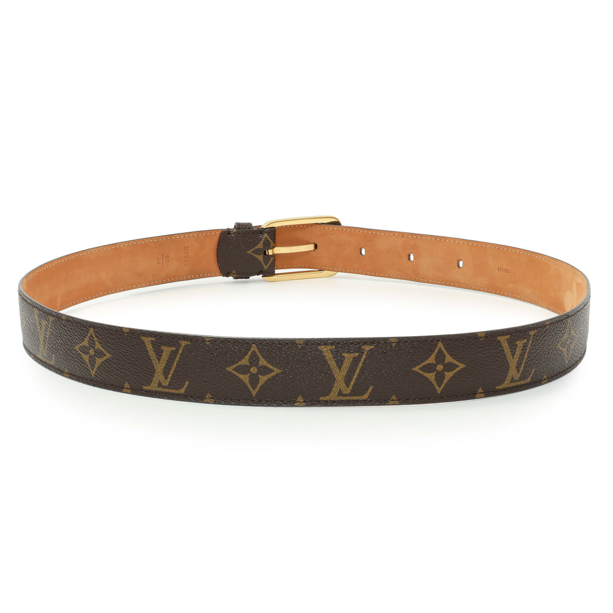 Louis Vuitton Monogram 30mm Ellipse Belt Accessories Louis Vuitton