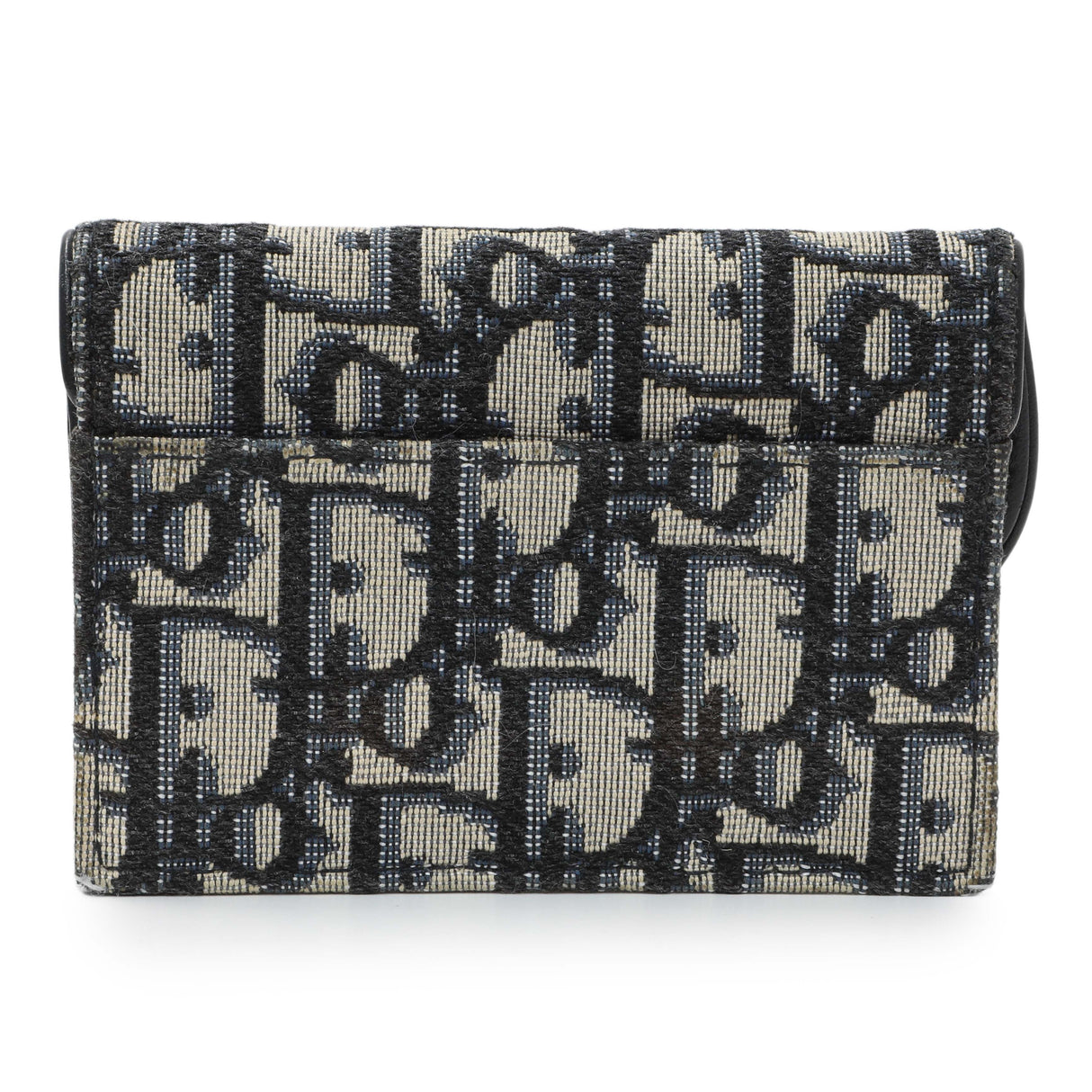 Christian Dior Oblique Saddle Card Holder Accessories Christian Dior