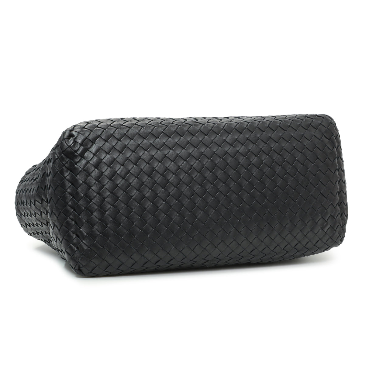 Bottega Veneta Black Nappa Intrecciato Brick Tote Handbags Bottega Veneta