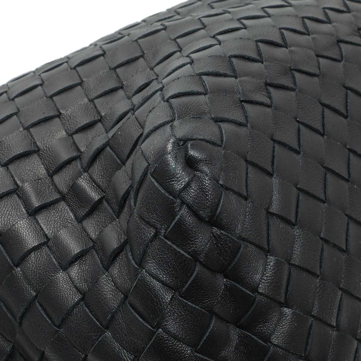 Bottega Veneta Black Nappa Intrecciato Brick Tote Handbags Bottega Veneta