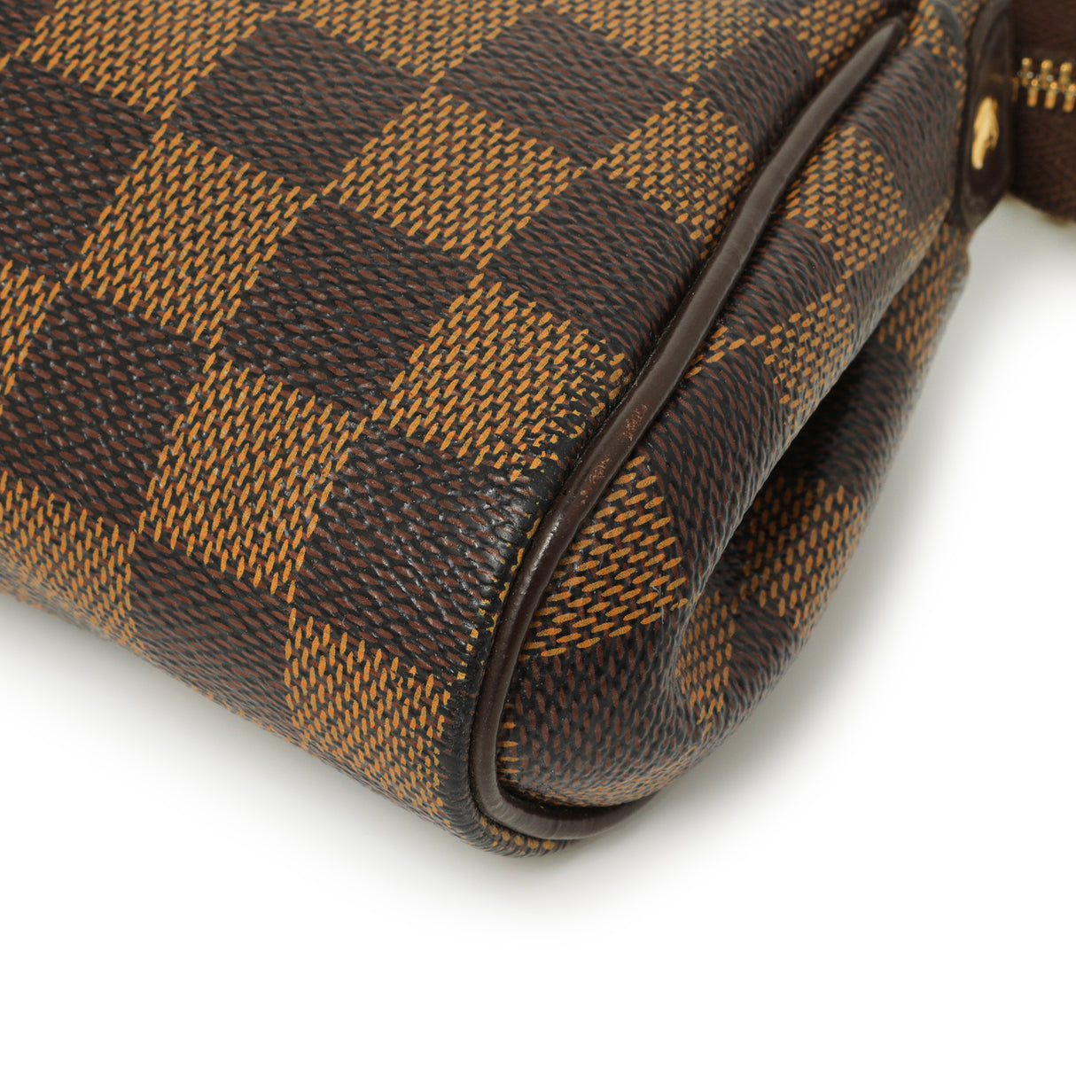 Louis Vuitton Damier Ebene Eva Clutch Handbags Louis Vuitton