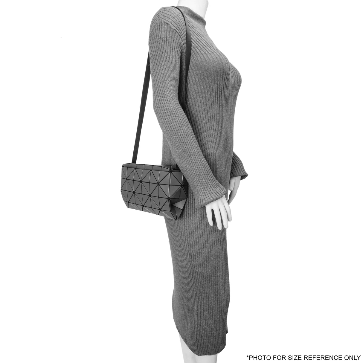 Bao Bao Issey Miyake Matte Grey Carton Bag Handbags Bao Bao Issey Miyake