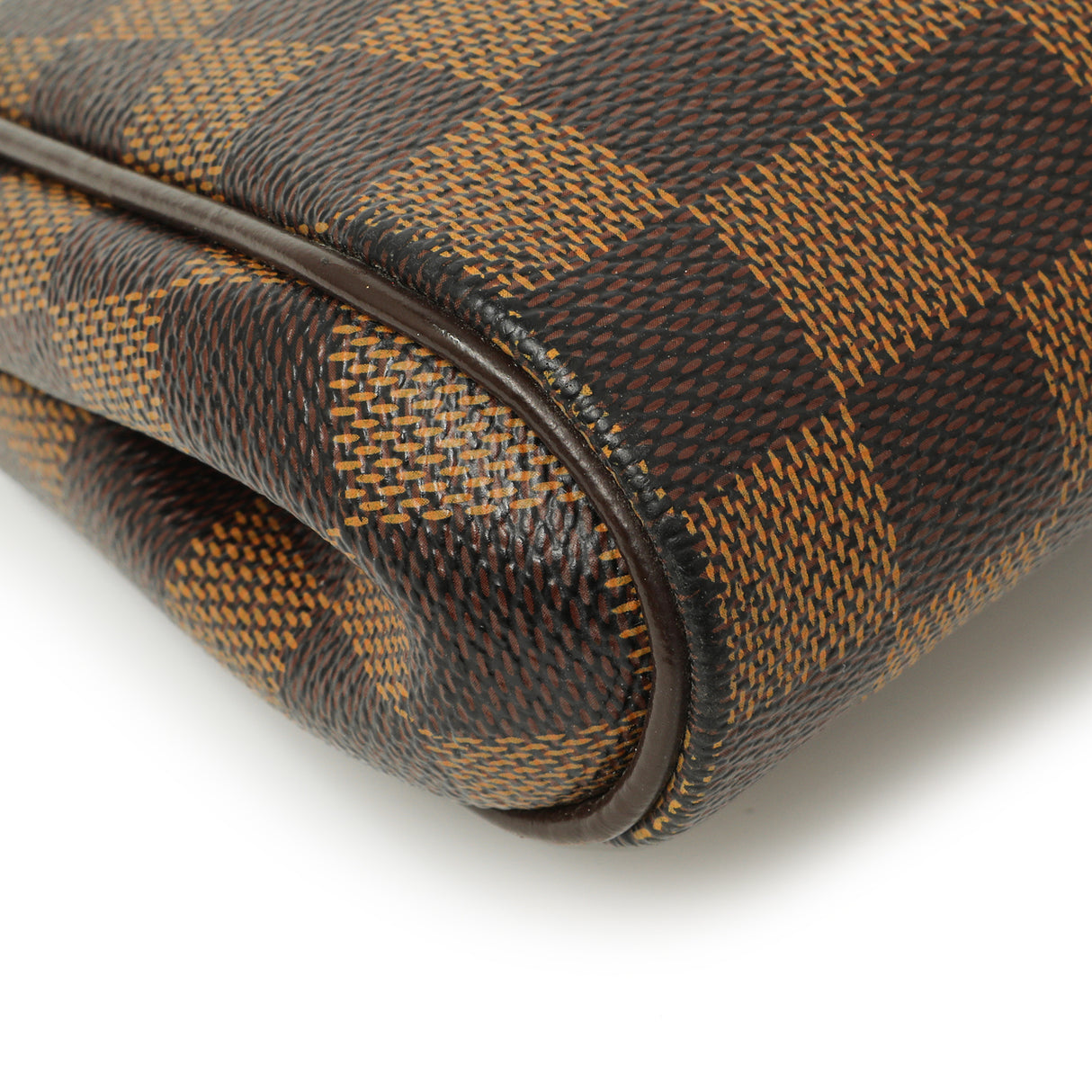 Louis Vuitton Damier Ebene Eva Clutch Handbags Louis Vuitton
