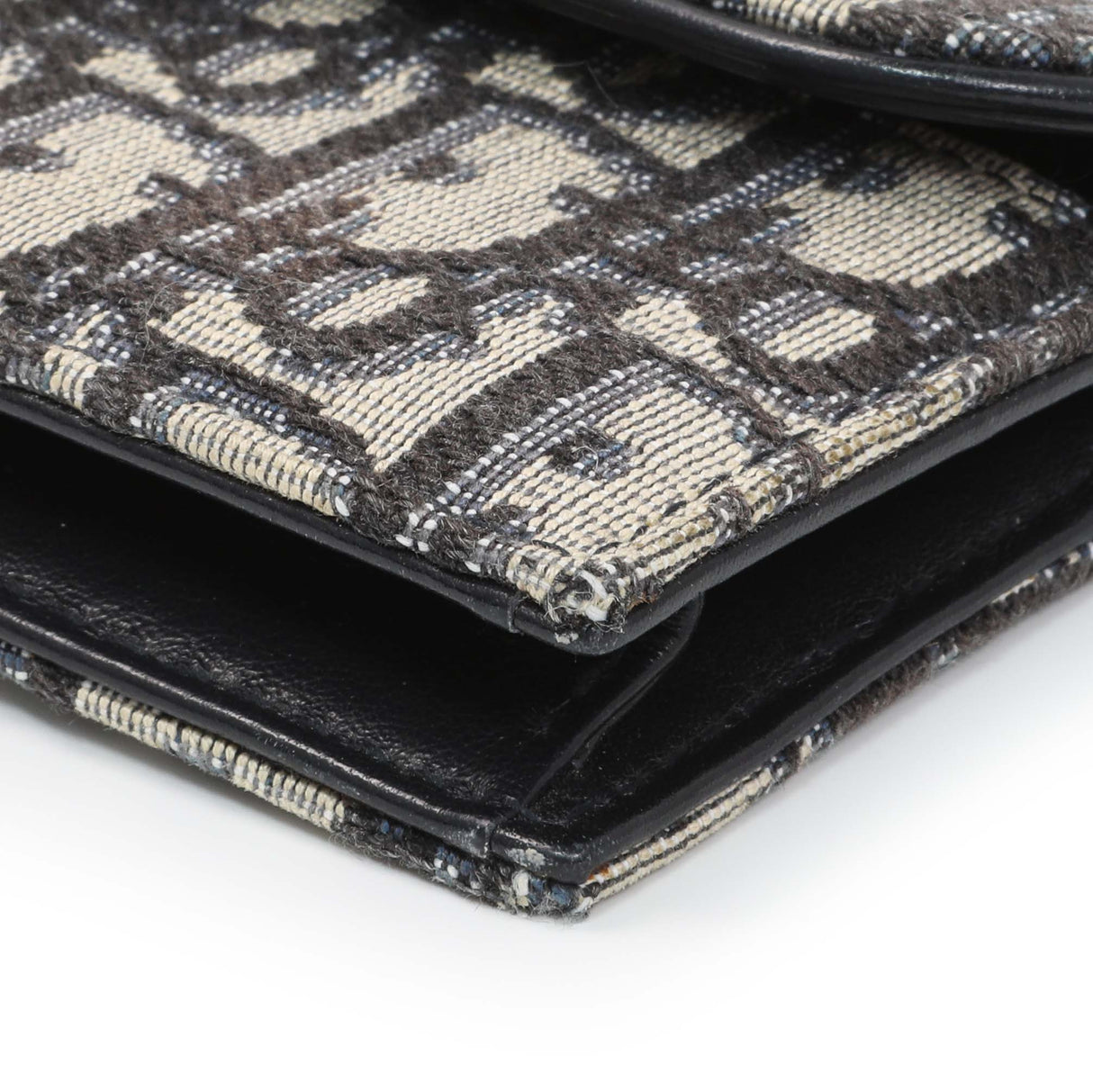 Christian Dior Oblique Saddle Card Holder Accessories Christian Dior