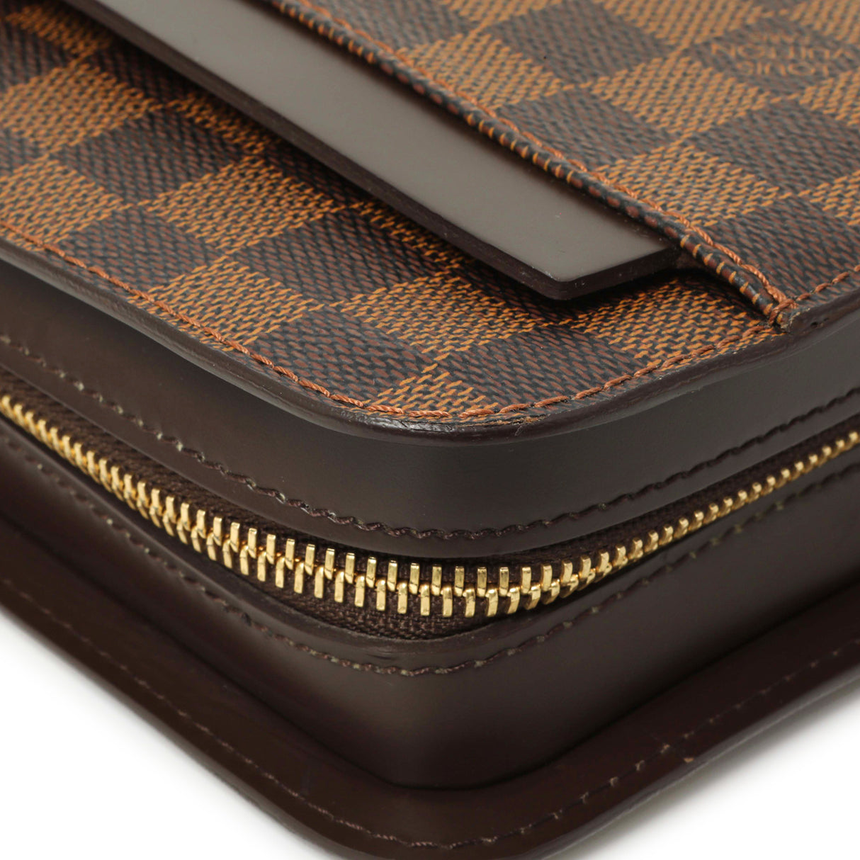 Louis Vuitton Damier Ebene Pochette Saint Louis Clutch Handbags Louis Vuitton