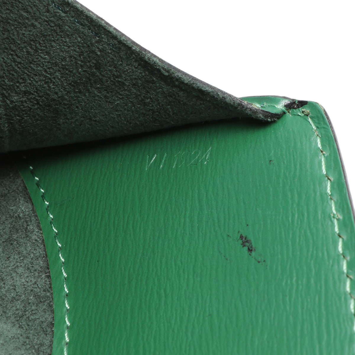 Louis Vuitton Green Epi Cluny Handbags Louis Vuitton