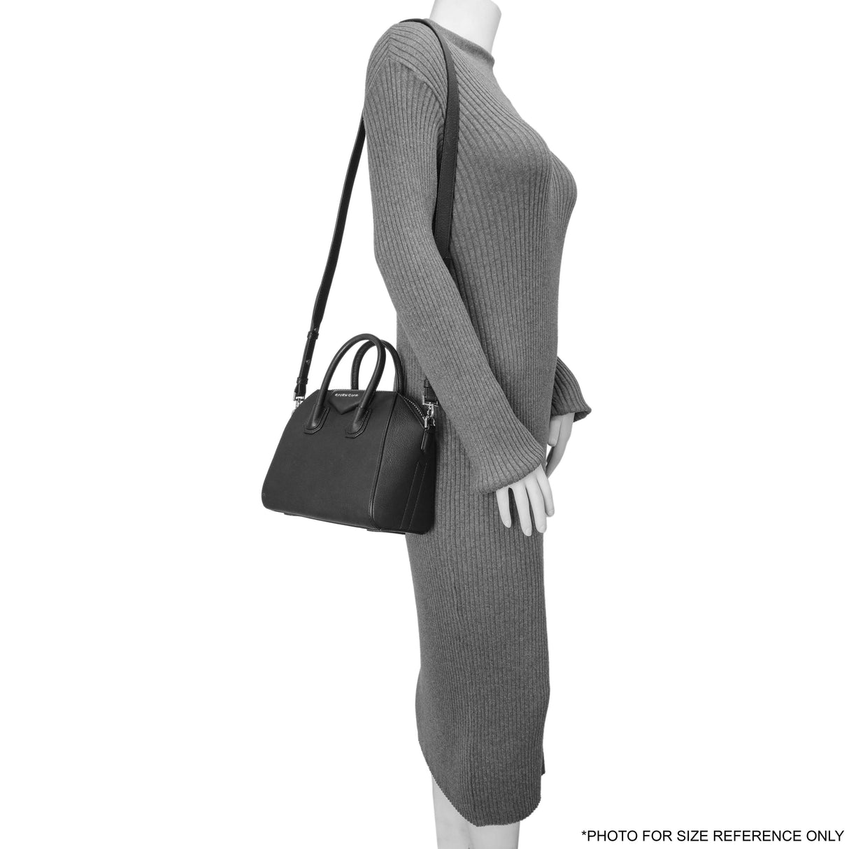 Givenchy Black Sugar Goatskin Mini Antigona Handbags Givenchy