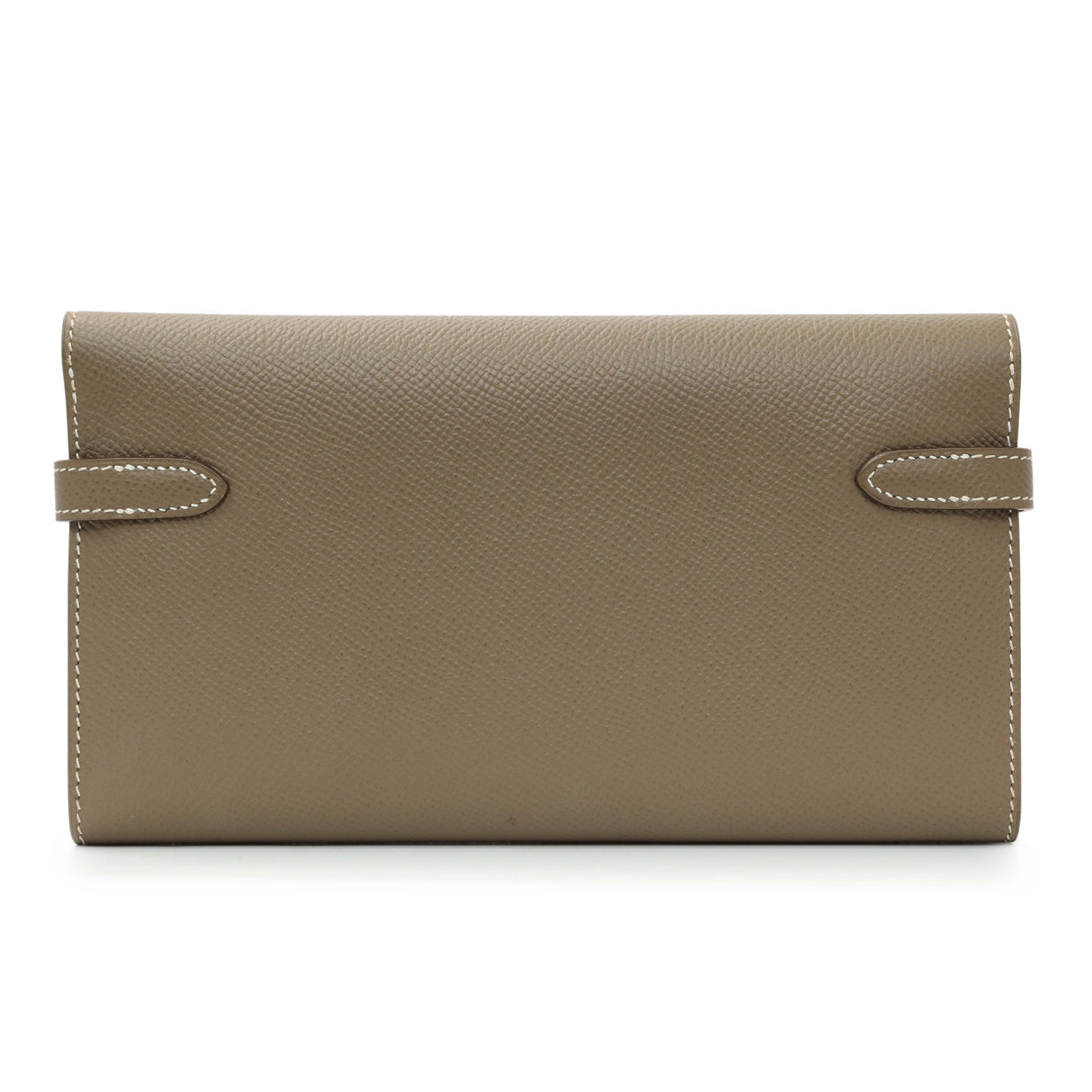 Hermes Etoupe Epsom Kelly Longue Wallet Accessories Hermes