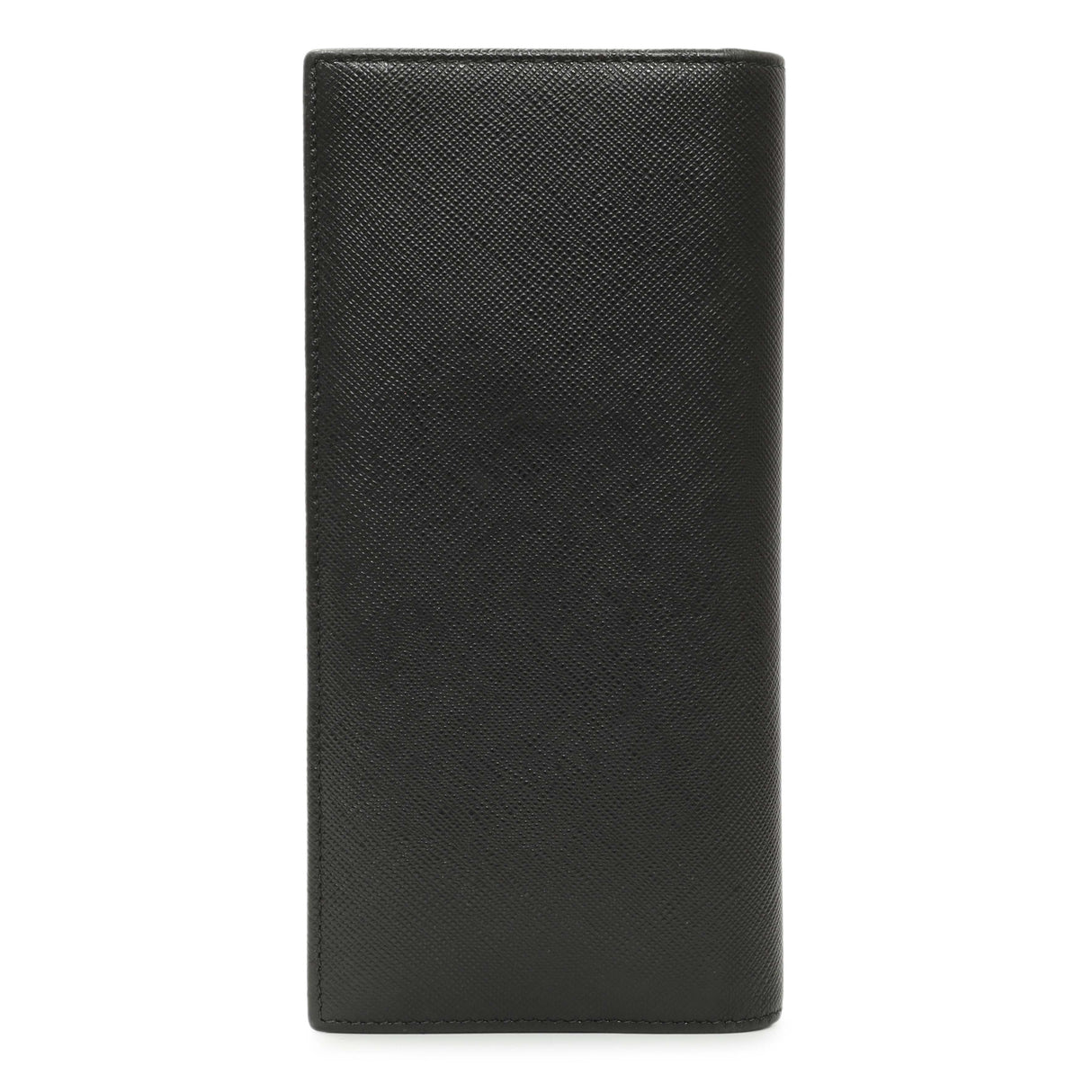 Prada Nero Saffiano Bifold Long Wallet Accessories Prada