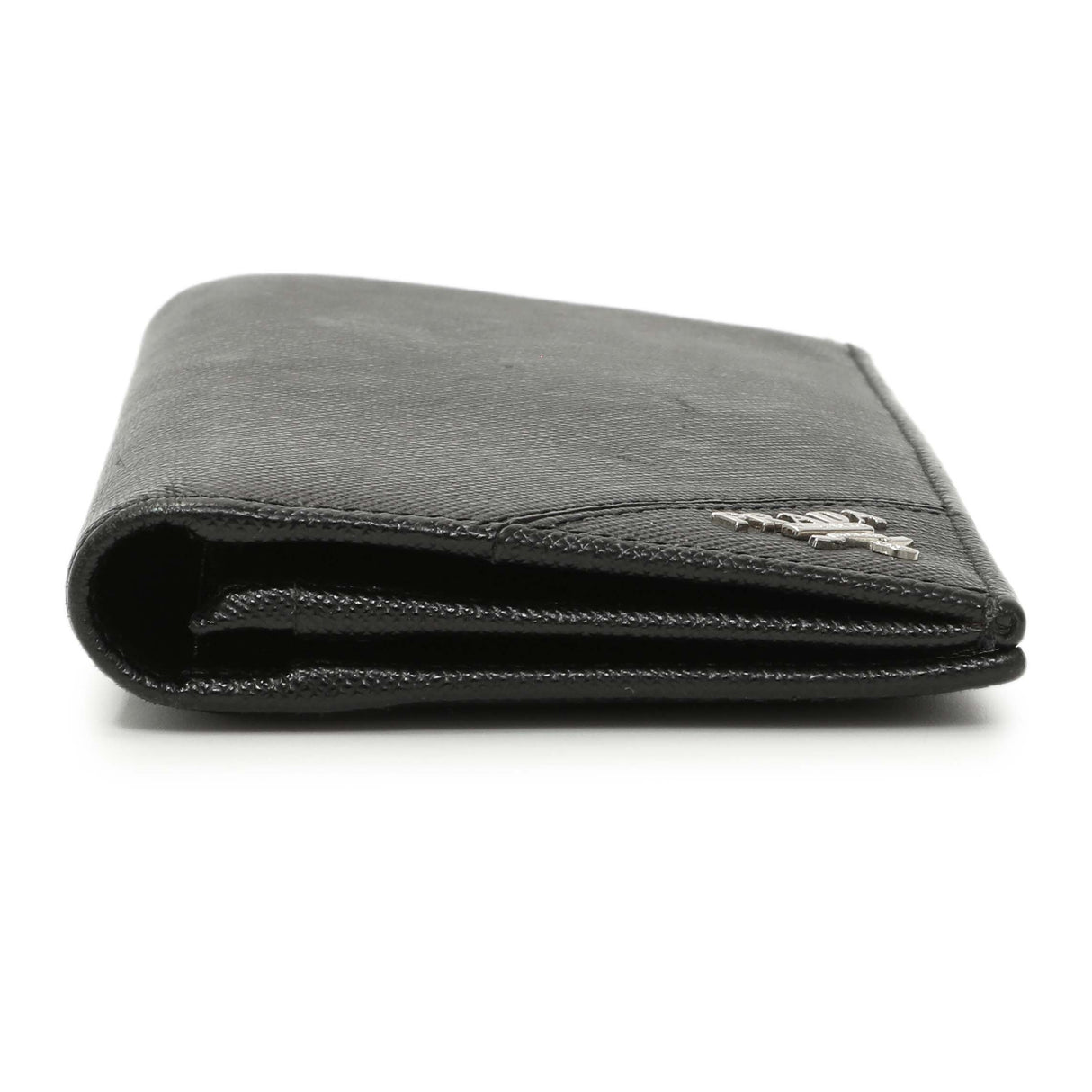 Prada Nero Saffiano Bifold Long Wallet Accessories Prada