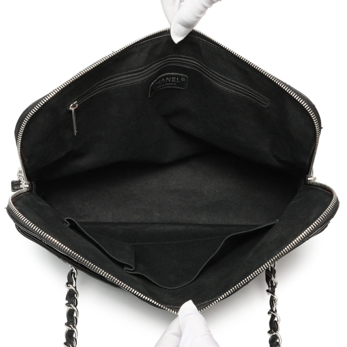 Chanel Black Quilted Calfskin In The Business Camera Bag Handbags Chanel