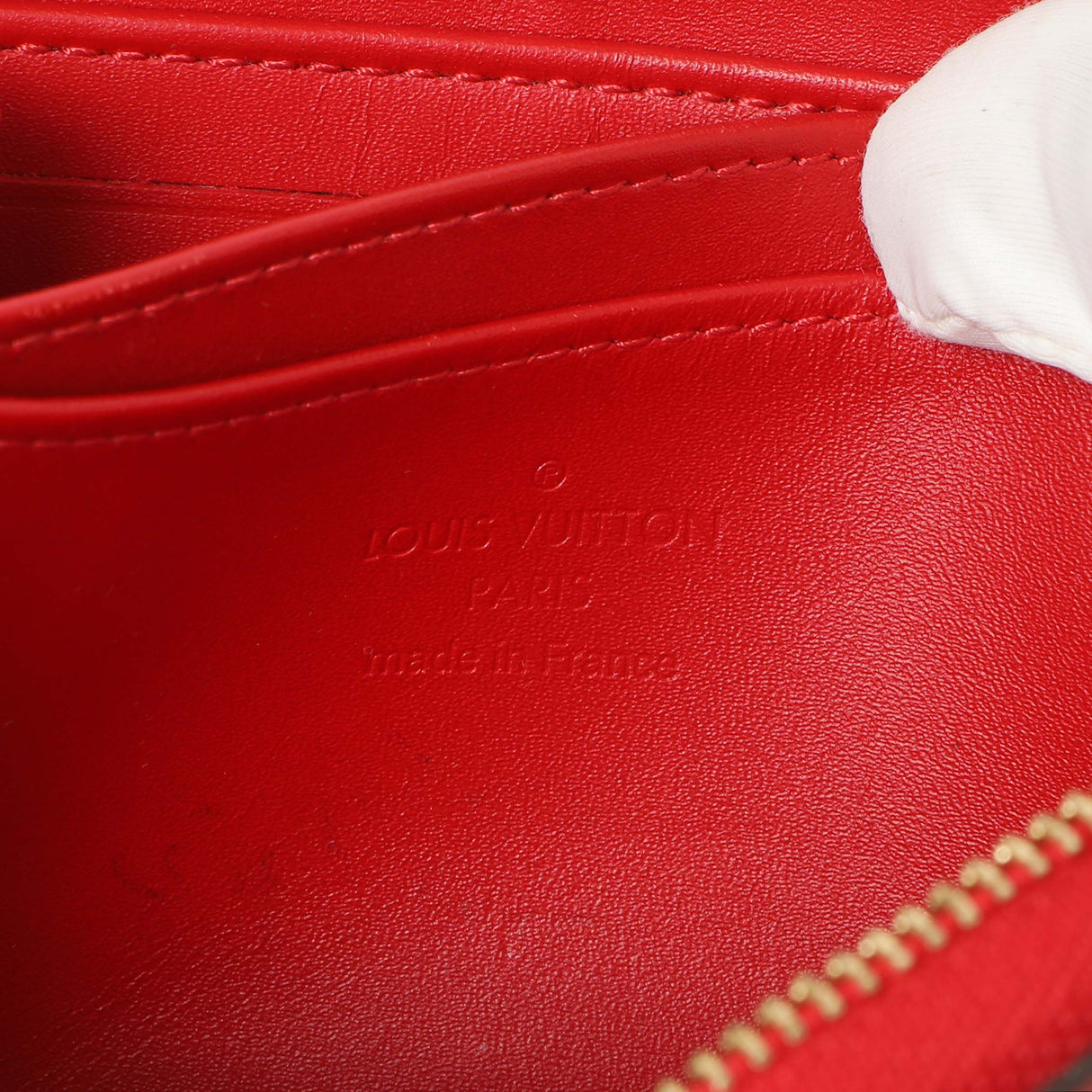 Louis Vuitton Pomme D'Amour Patent Sweet Monogram Zippy Coin Purse Accessories Louis Vuitton