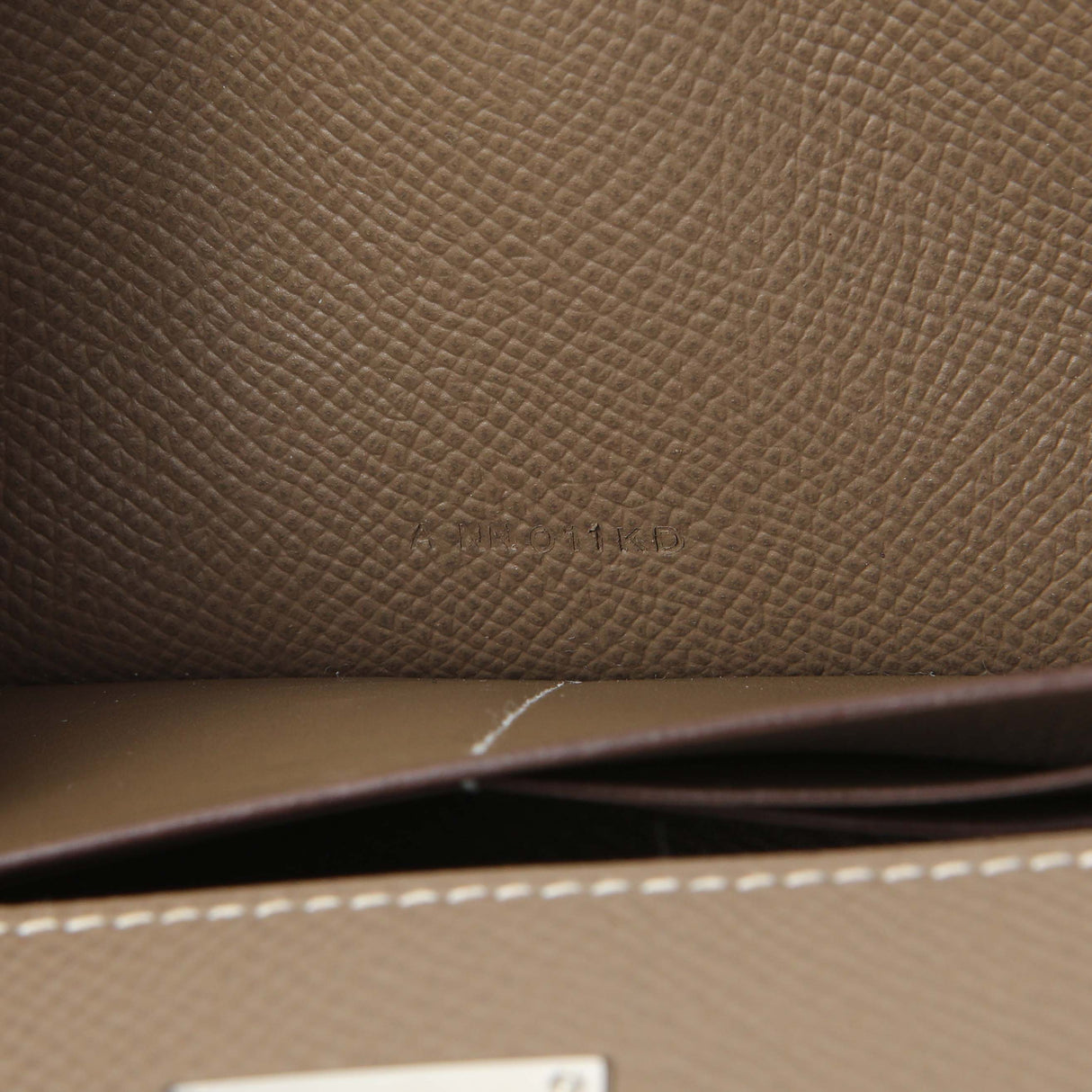 Hermes Etoupe Epsom Kelly Longue Wallet Accessories Hermes