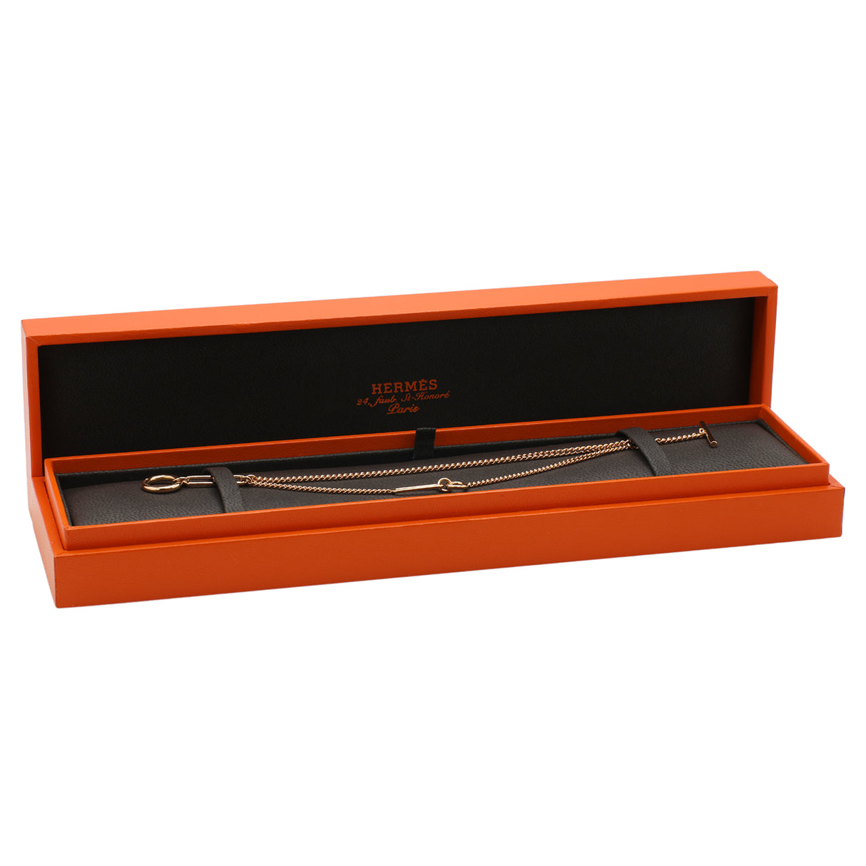 Hermes 18K Rose Gold Echappee Bracelet Designer Jewellery Hermes