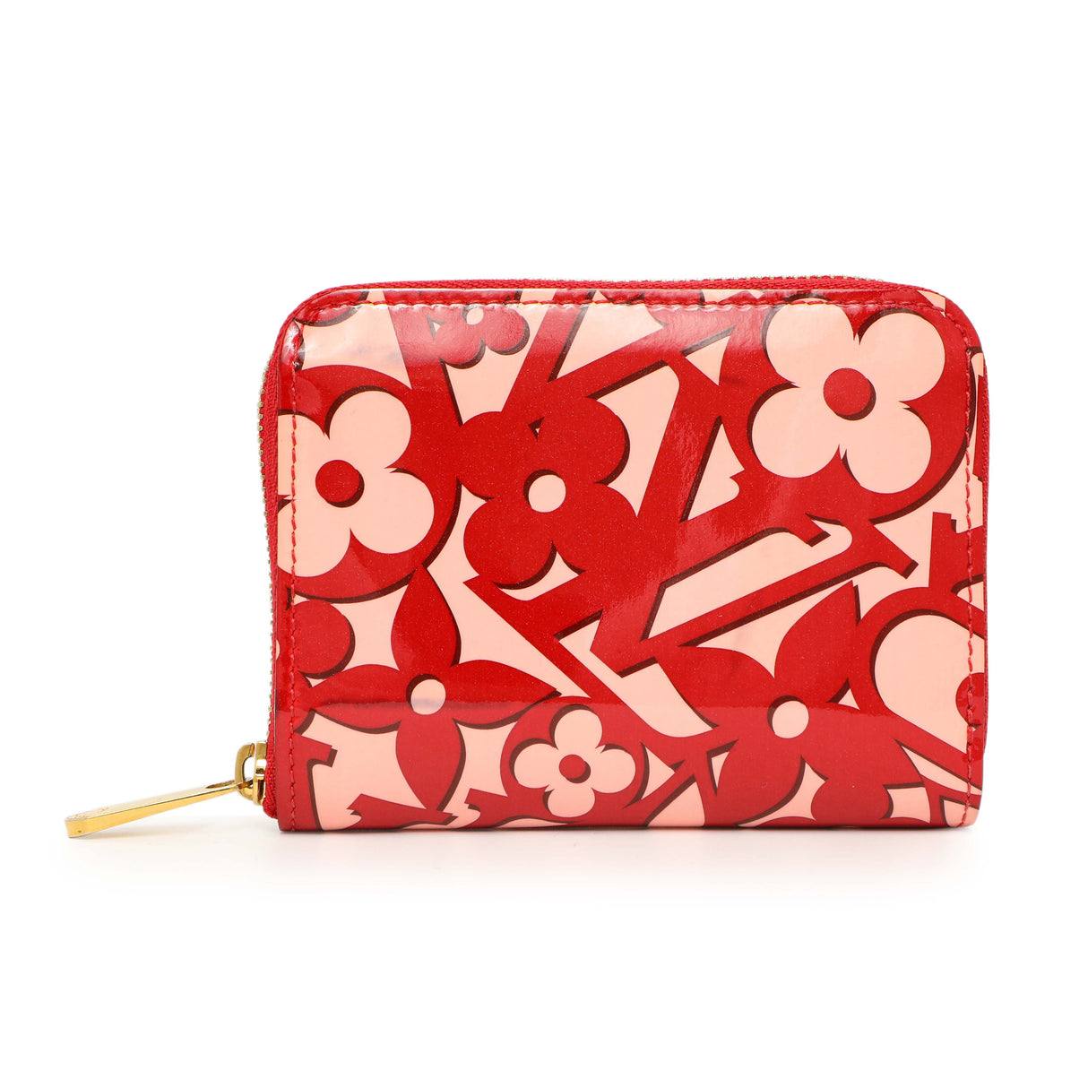 Louis Vuitton Pomme D'Amour Patent Sweet Monogram Zippy Coin Purse Accessories Louis Vuitton