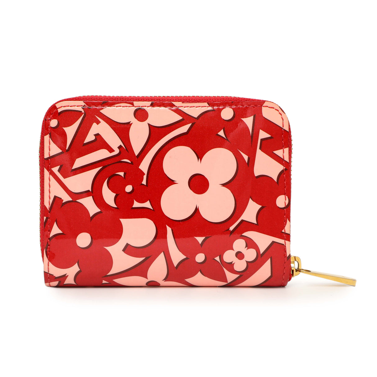 Louis Vuitton Pomme D'Amour Patent Sweet Monogram Zippy Coin Purse Accessories Louis Vuitton