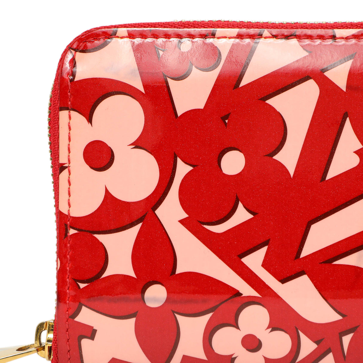 Louis Vuitton Pomme D'Amour Patent Sweet Monogram Zippy Coin Purse Accessories Louis Vuitton