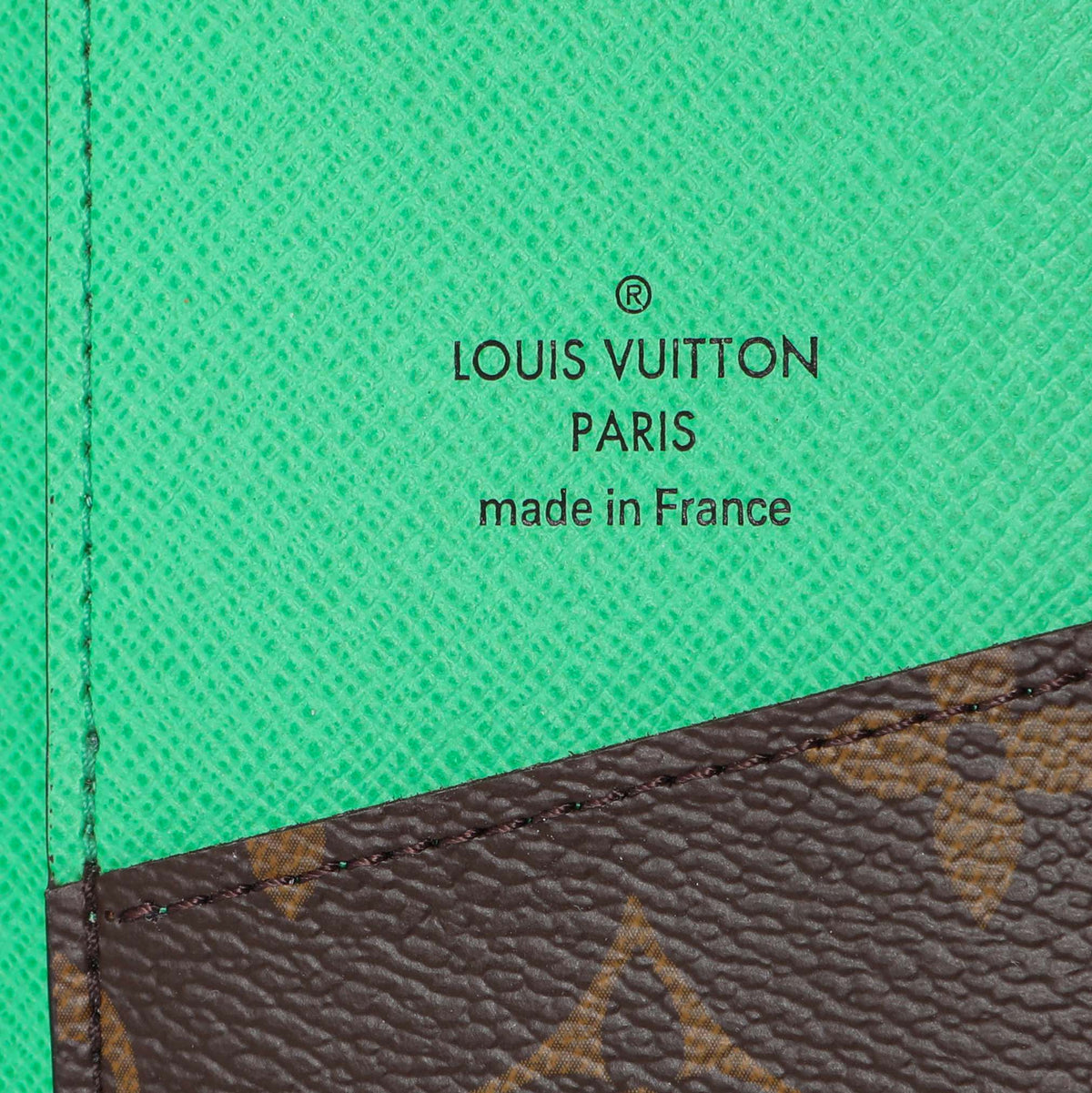 Louis Vuitton Monogram Borneo Macassar Pocket Organizer NM Accessories Louis Vuitton