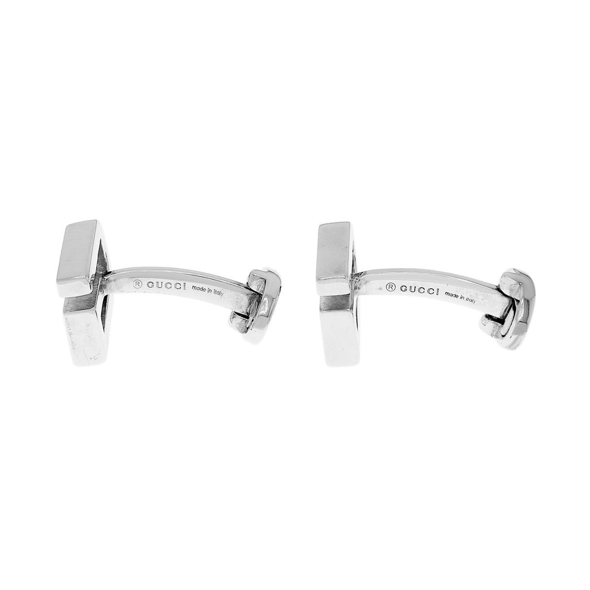 Gucci Sterling Silver G Logo Cufflinks Accessories Gucci