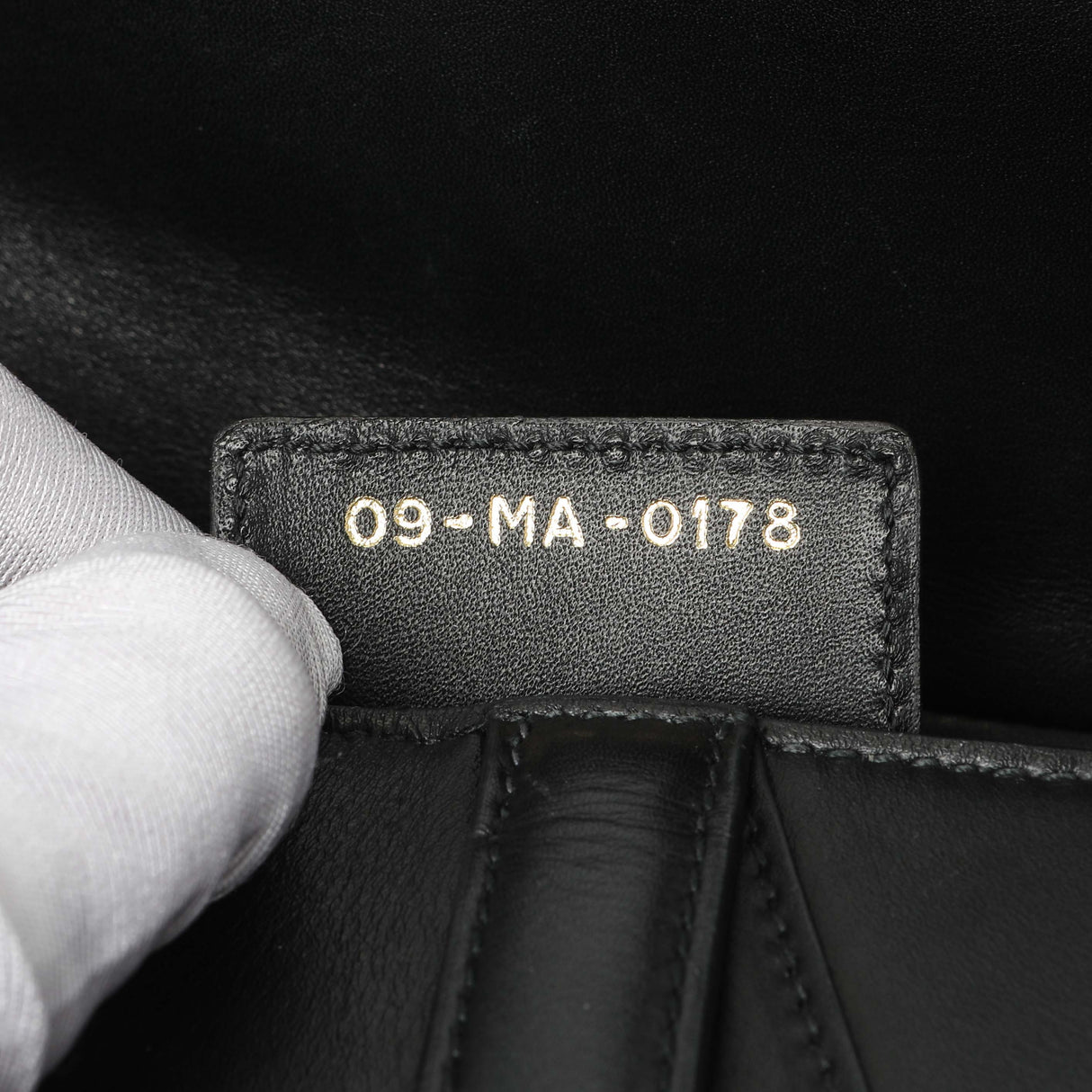 Christian Dior Black Smooth Calfskin Saddle Bag Handbags Christian Dior