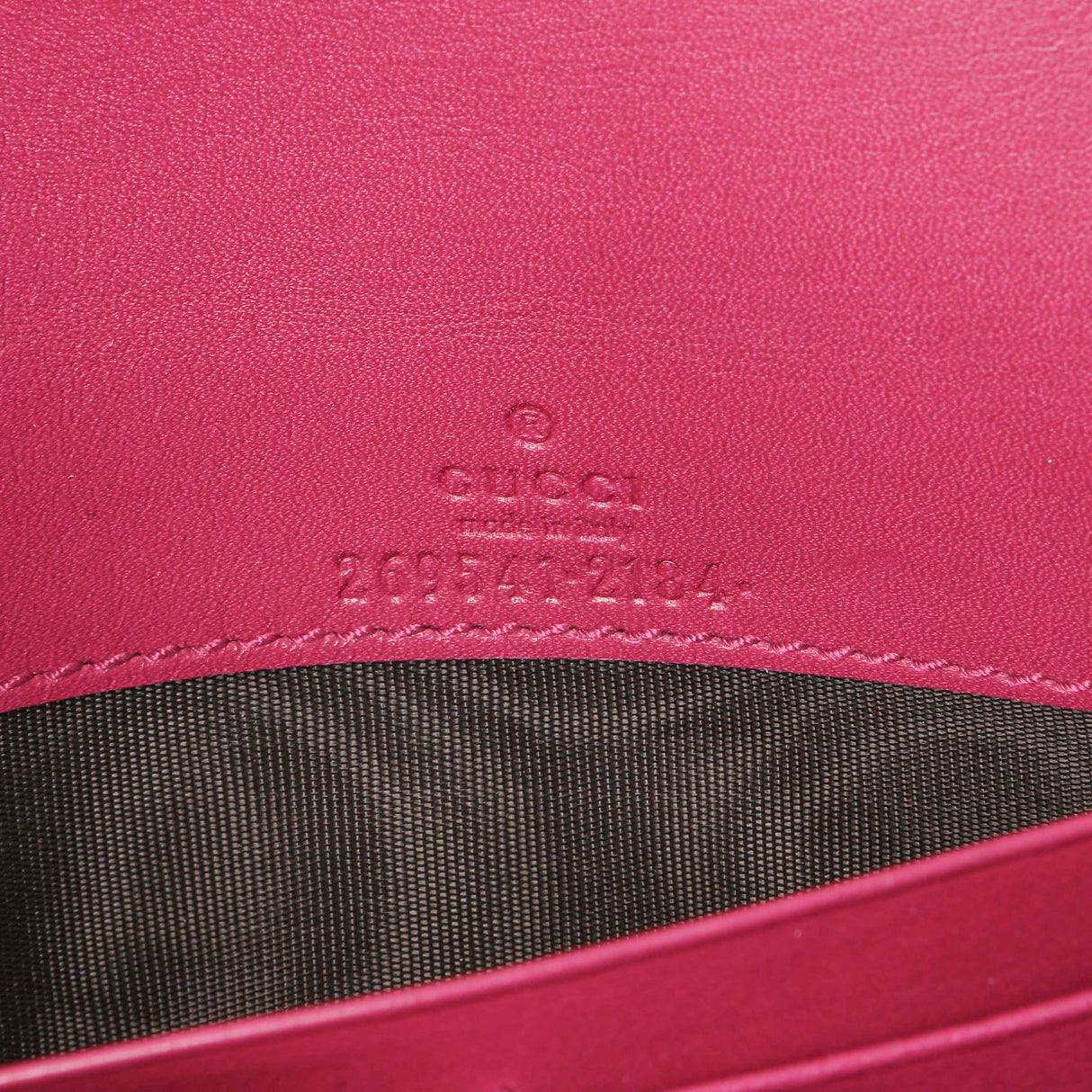 Gucci Bouganville Microguccissima Chain Wallet Handbags Gucci