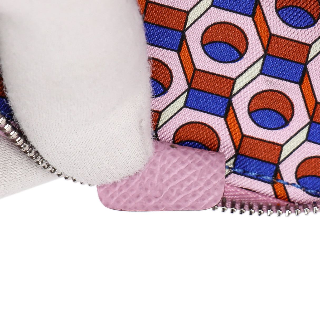 Hermes Mauve Sylvestre Epsom Silk'in Change Purse Accessories Hermes