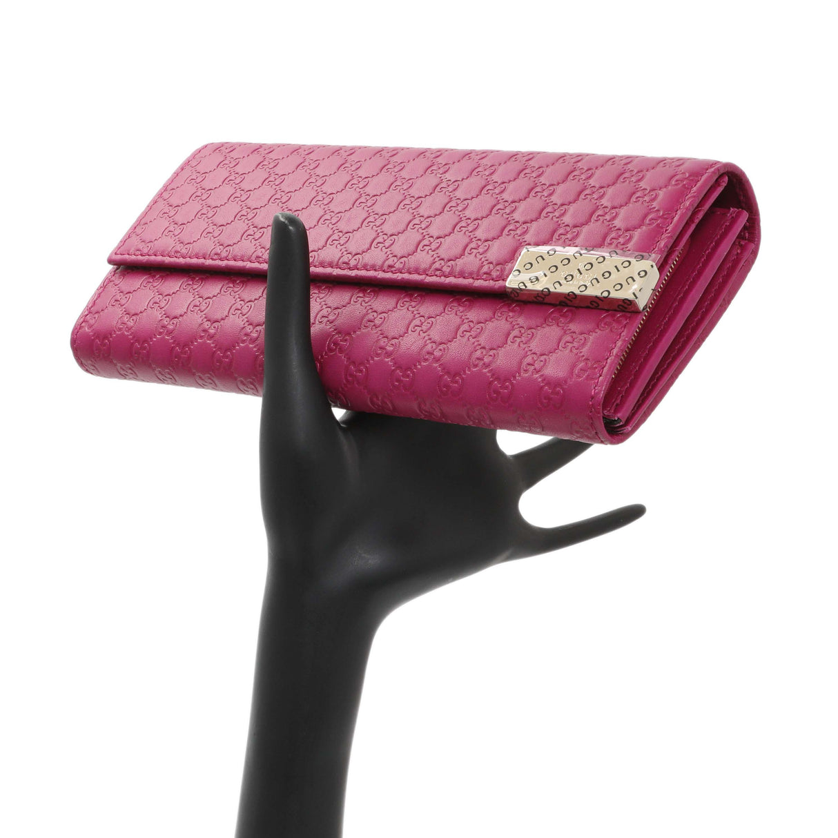 Gucci Bouganville Microguccissima Chain Wallet Handbags Gucci