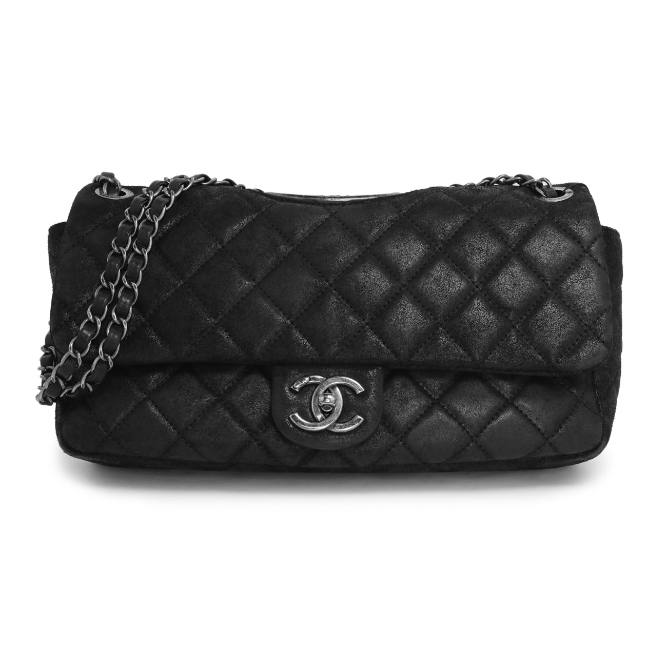 Chanel Black Cowhide Paris Dallas Double Flap – Modaselle