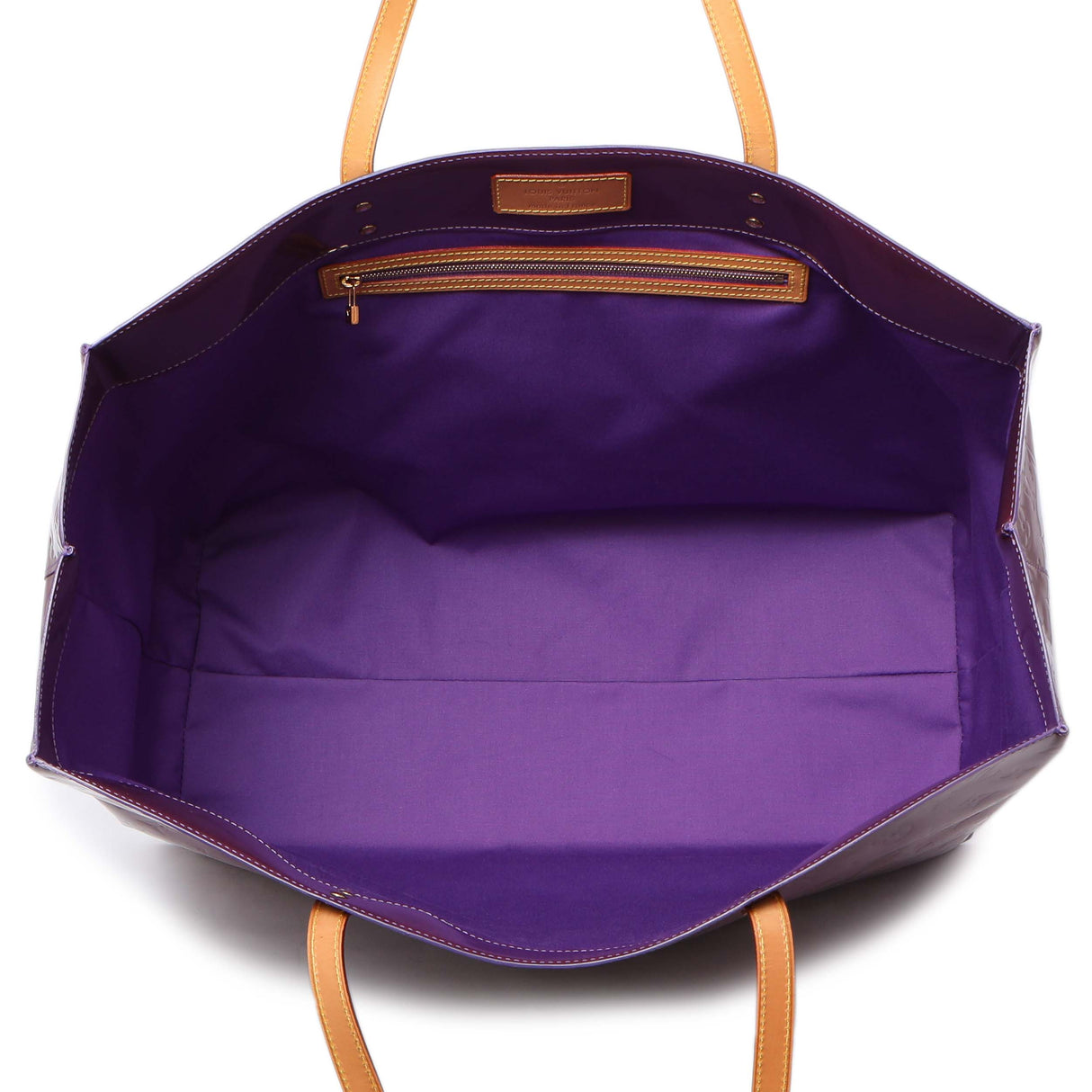 Louis Vuitton Purple Vernis Reade GM Handbags Louis Vuitton
