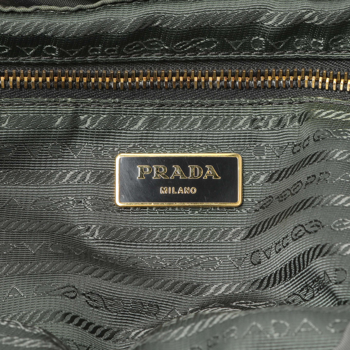 Prada Grey Tessuto Nylon Medium Backpack Handbags Prada