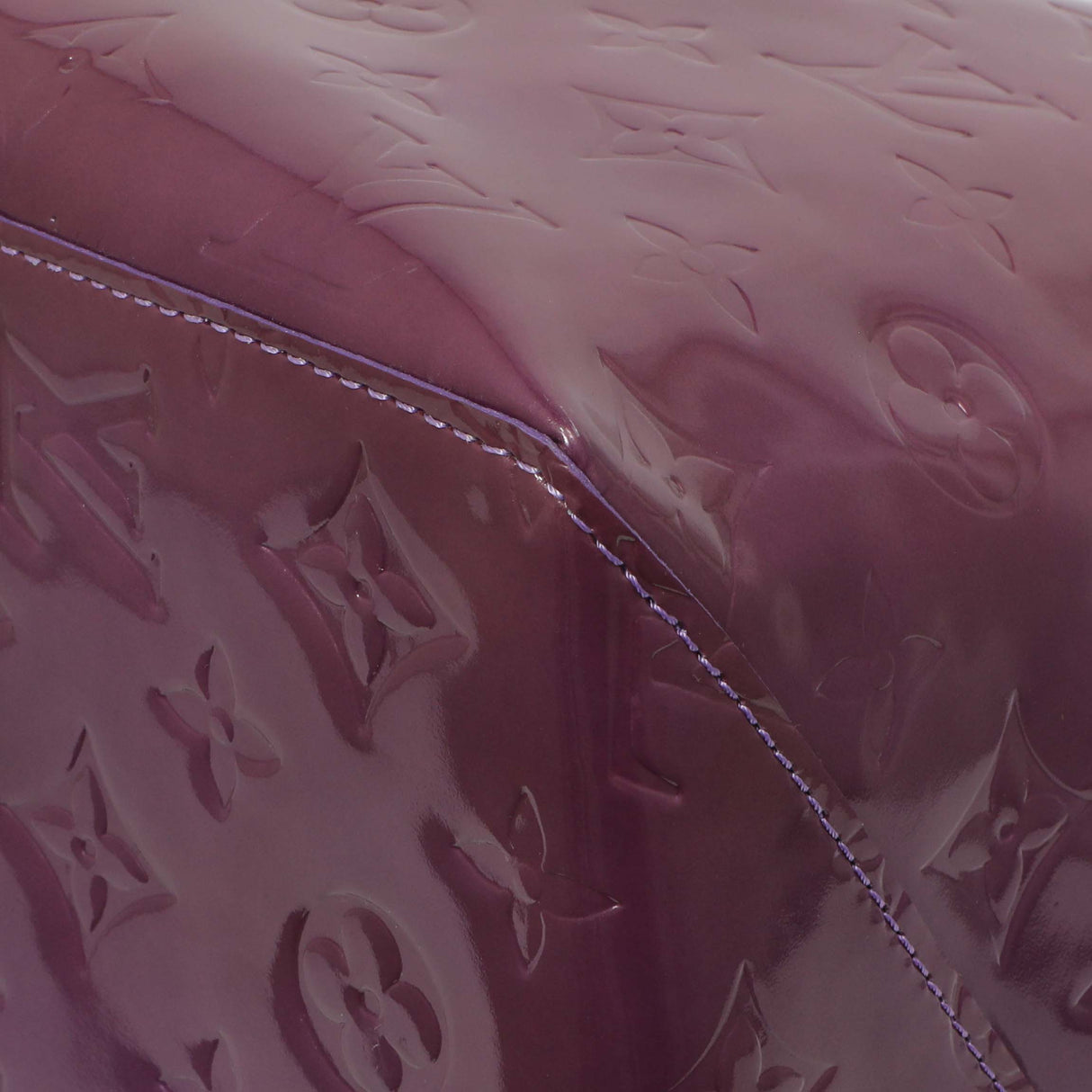 Louis Vuitton Purple Vernis Reade GM Handbags Louis Vuitton