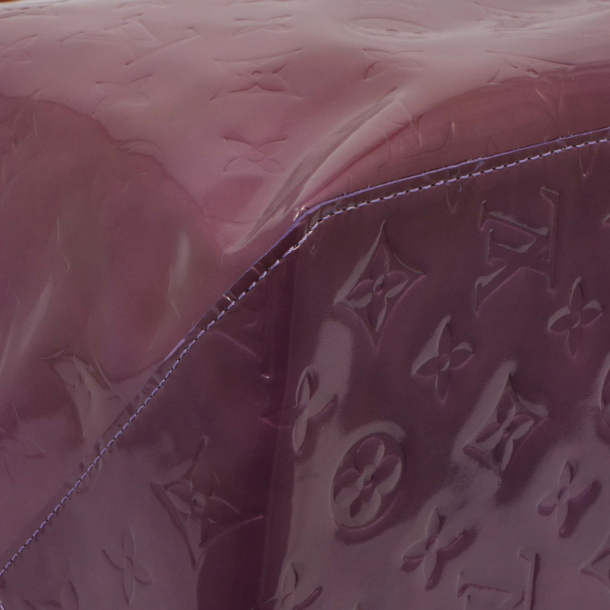 Louis Vuitton Purple Vernis Reade GM Handbags Louis Vuitton