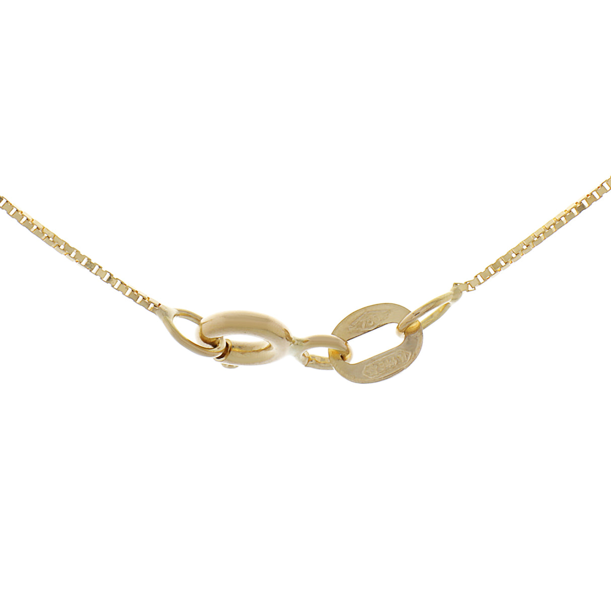 18K Yellow Gold Lariat Bead Necklace Fine Jewellery Modaselle