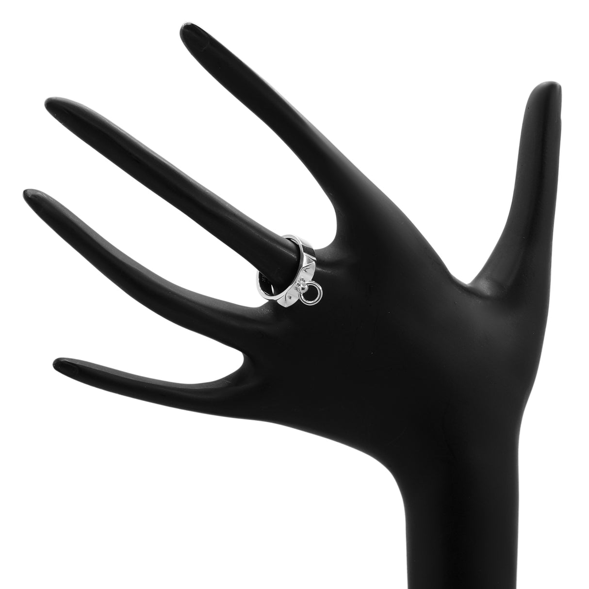 Hermes Sterling Silver Collier De Chien Ring Designer Jewellery Hermes