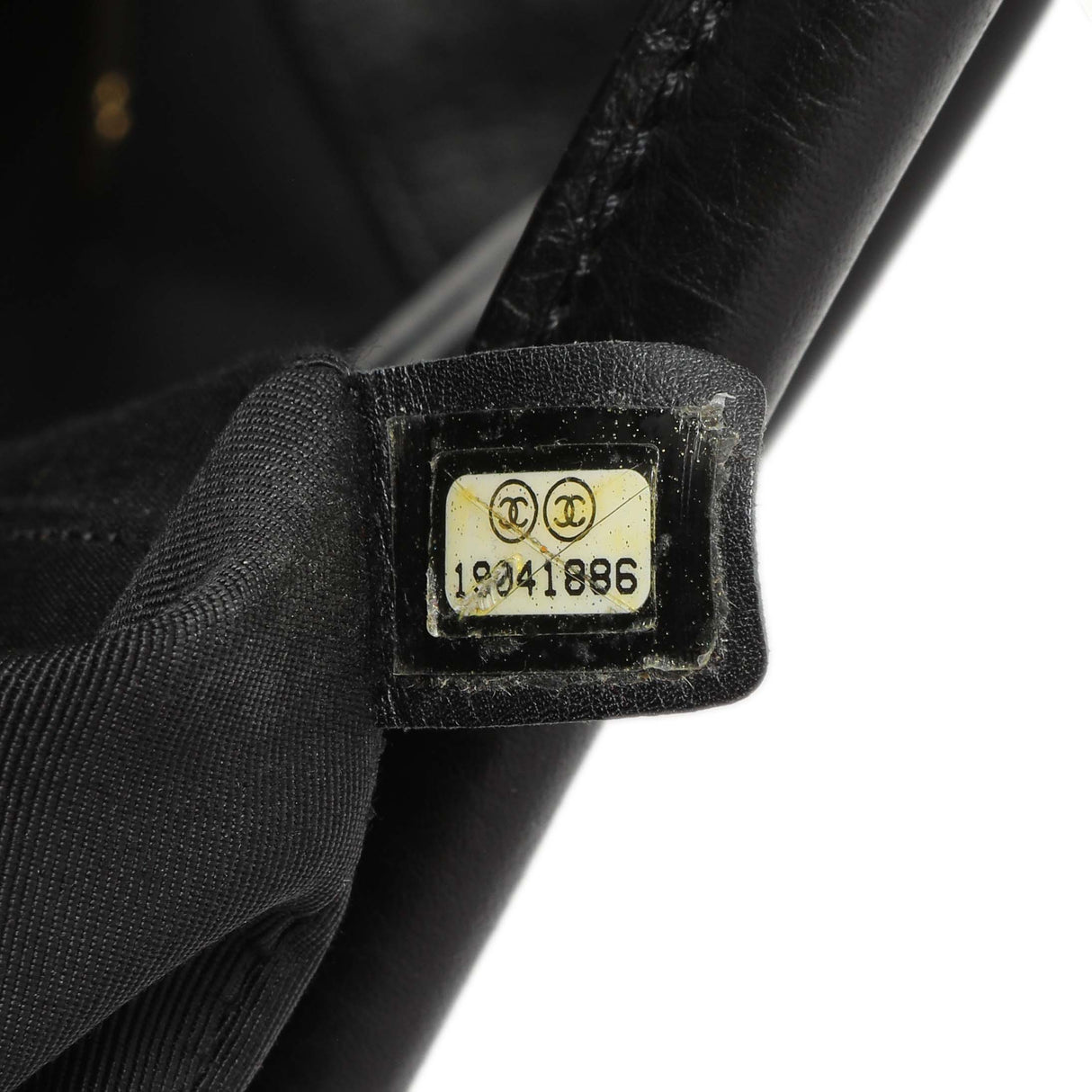 Chanel Black Calfskin Cerf Executive Shopper Tote Handbags Chanel