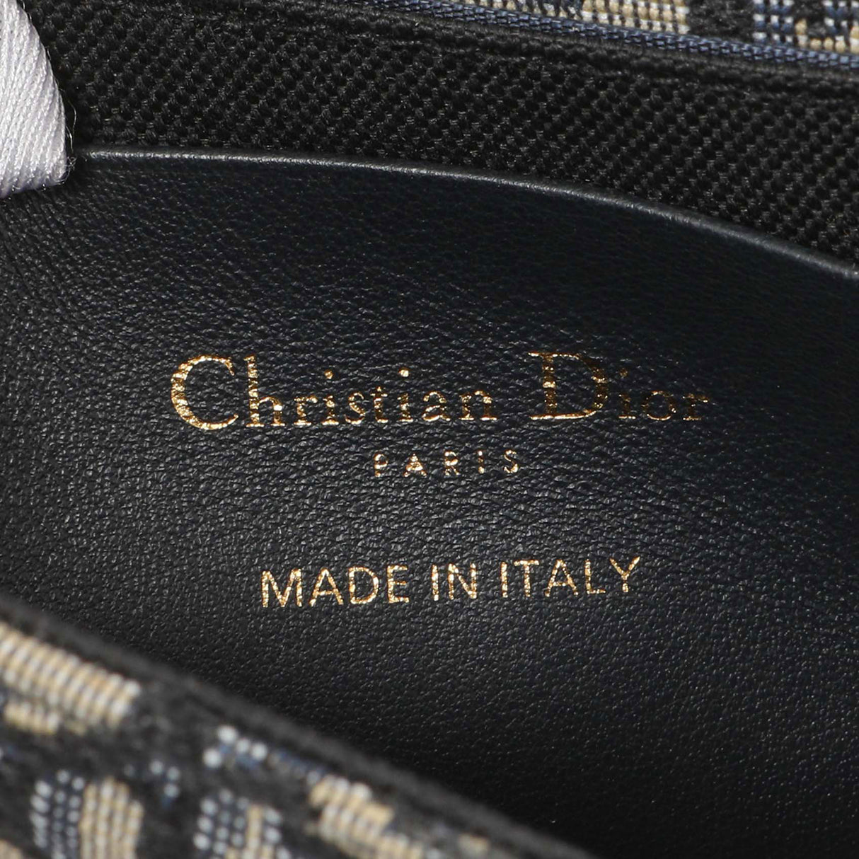 Christian Dior Blue Oblique Nano 30 Montaigne Pouch Handbags Christian Dior