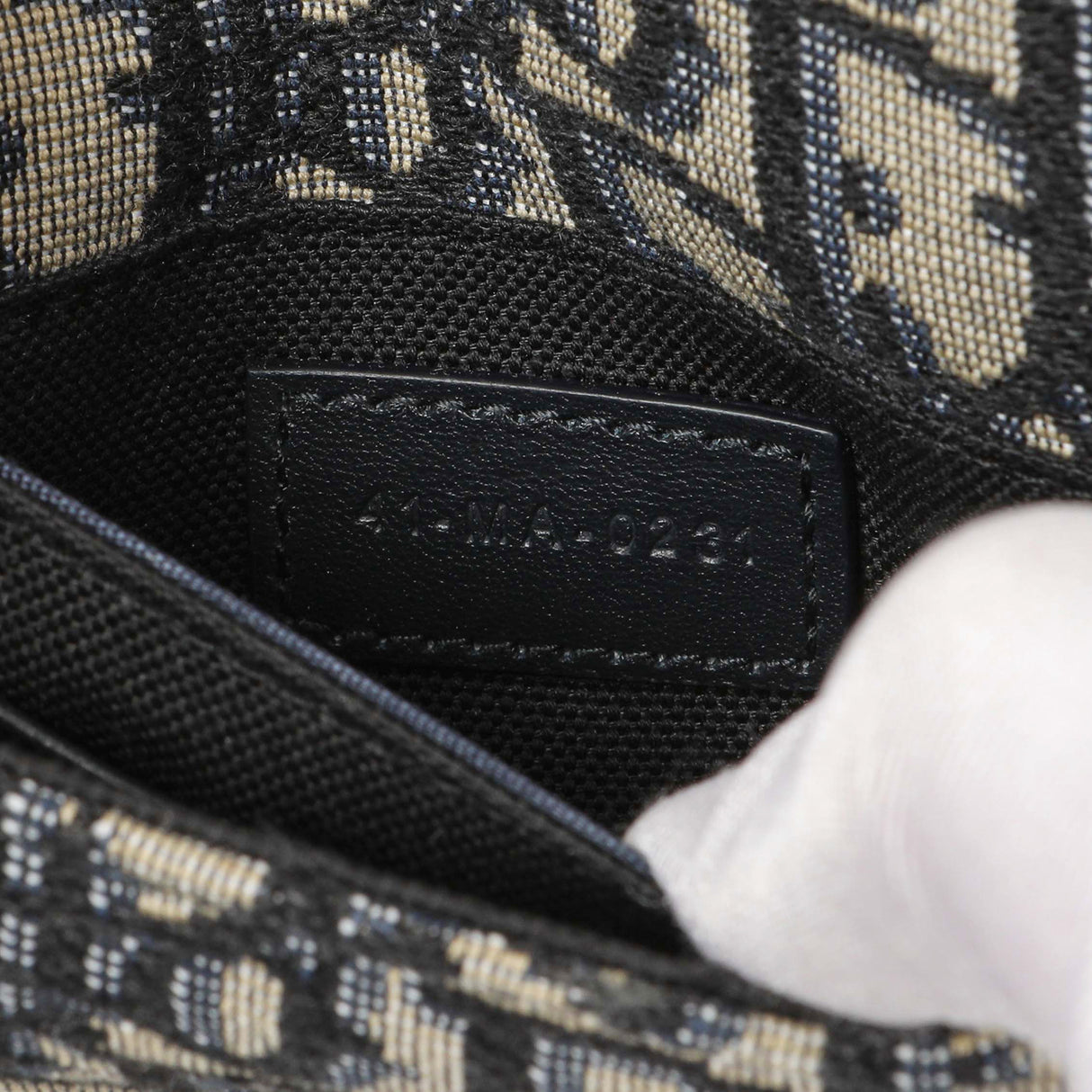 Christian Dior Blue Oblique Nano 30 Montaigne Pouch Handbags Christian Dior