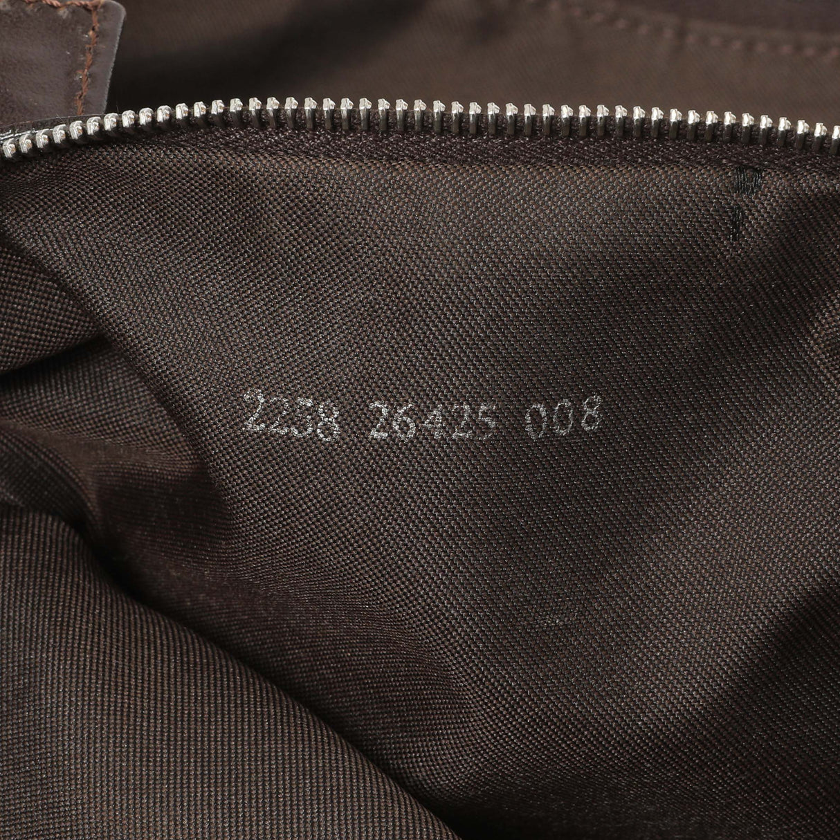 Fendi Zucca Mama Baguette Zip Shoulder Bag Handbags Fendi