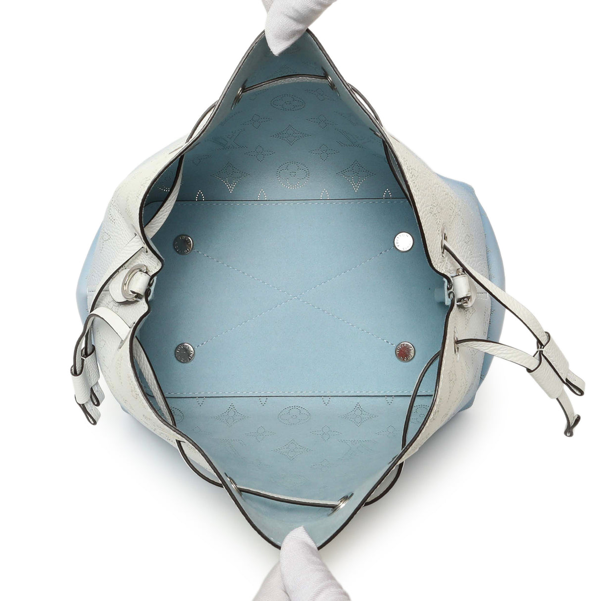 Louis Vuitton Bleu Degrade Mahina Bella Handbags Louis Vuitton